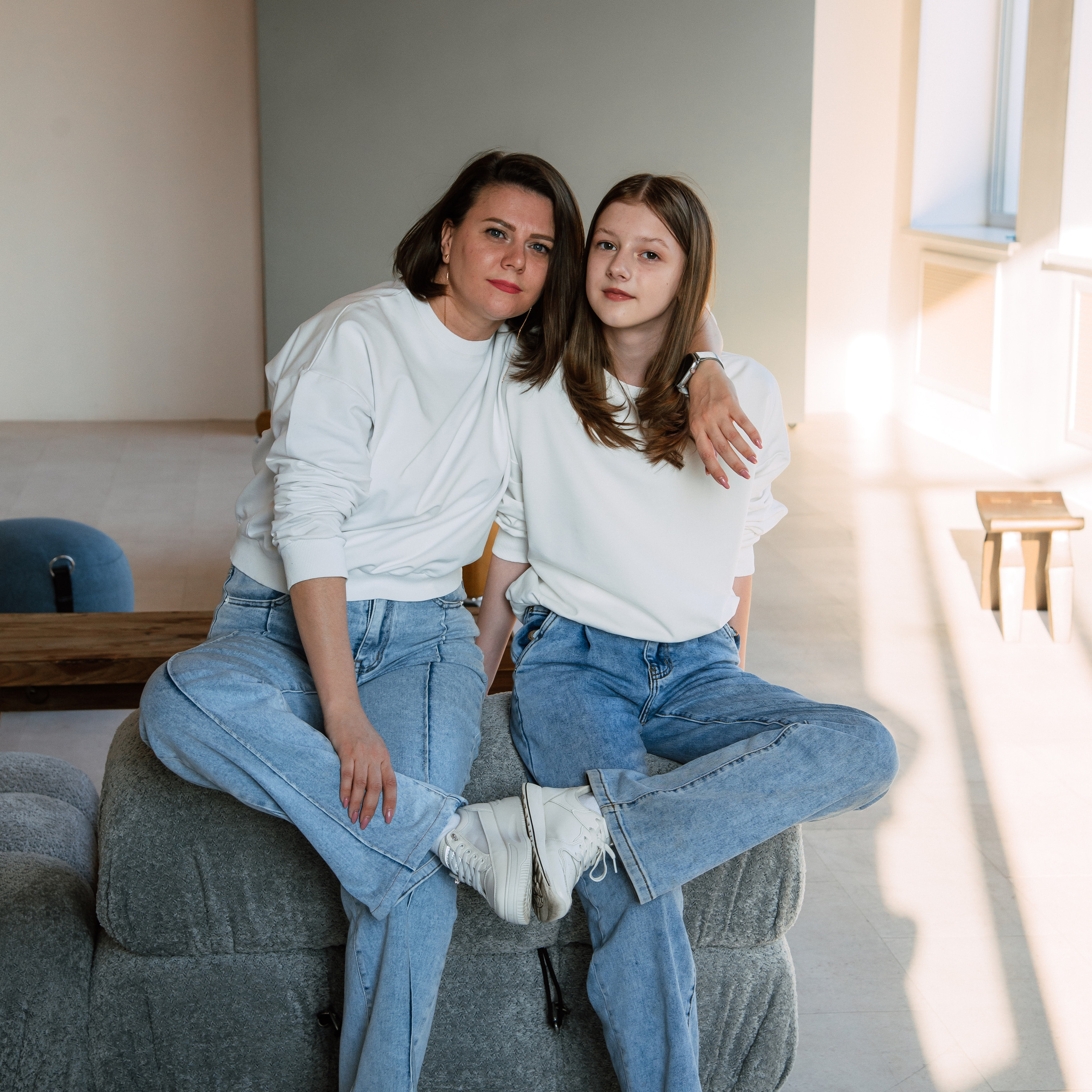 Наташа и Арина. Семейный фотограф в Омске Смирнова Светлана