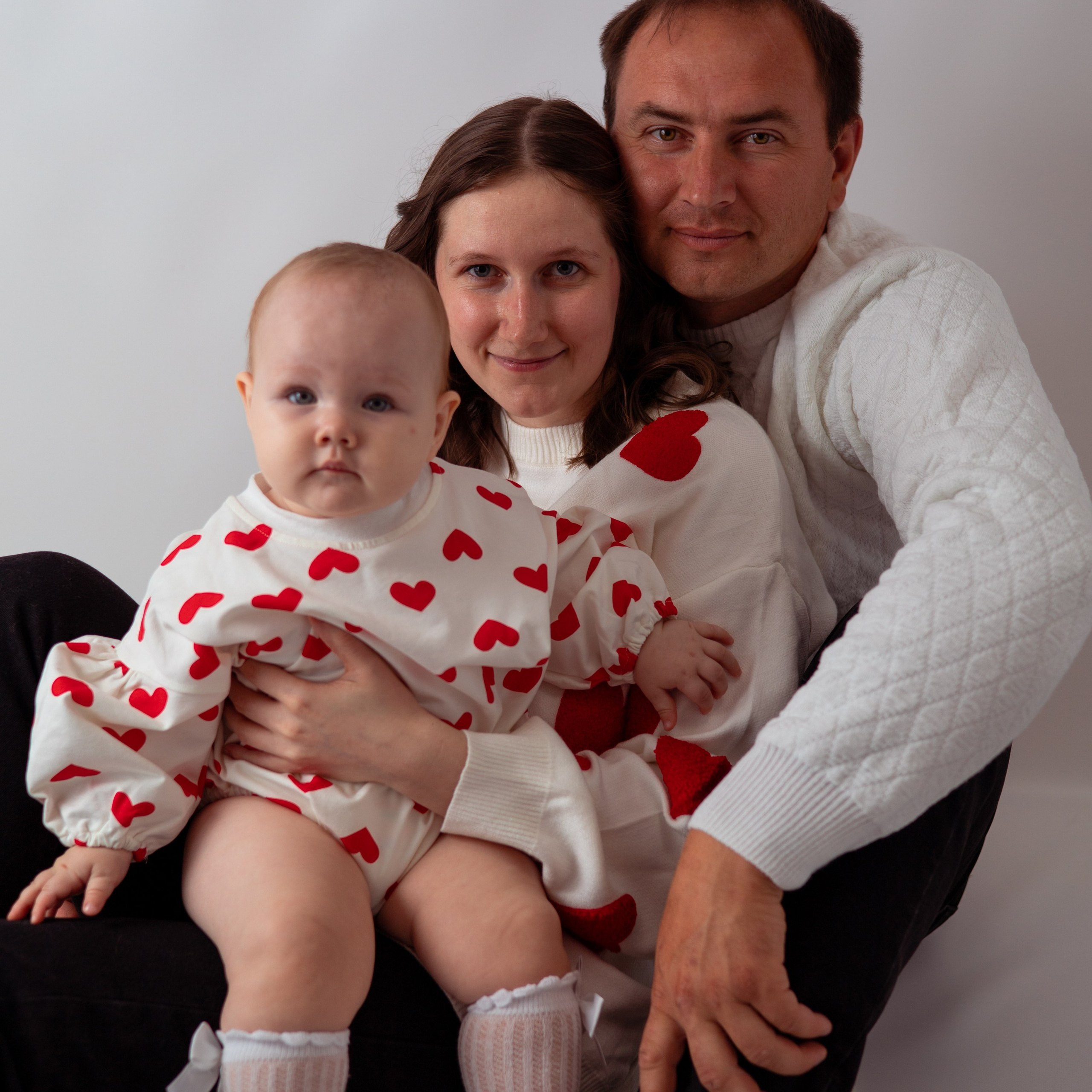 Ириша с родителями