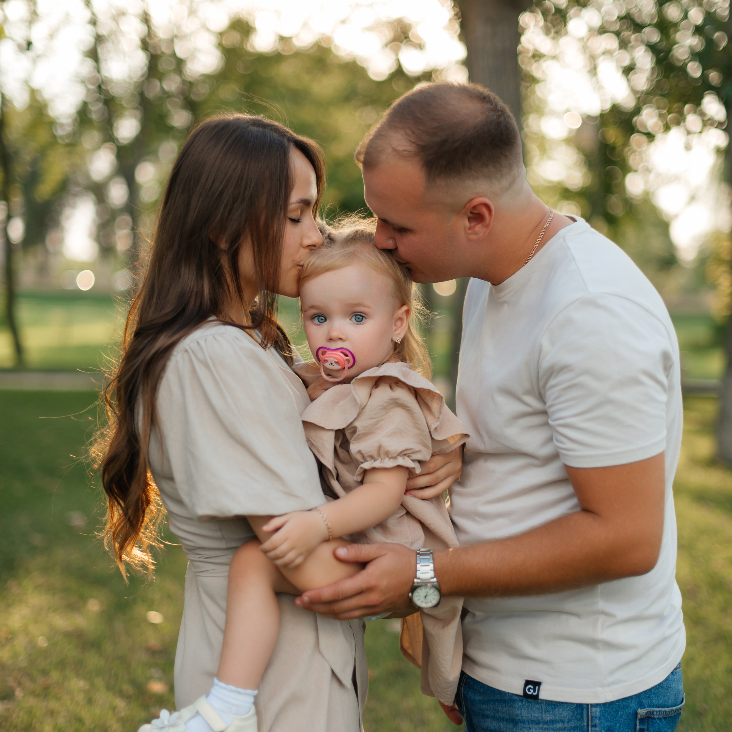 Семейная фотосессия летняя