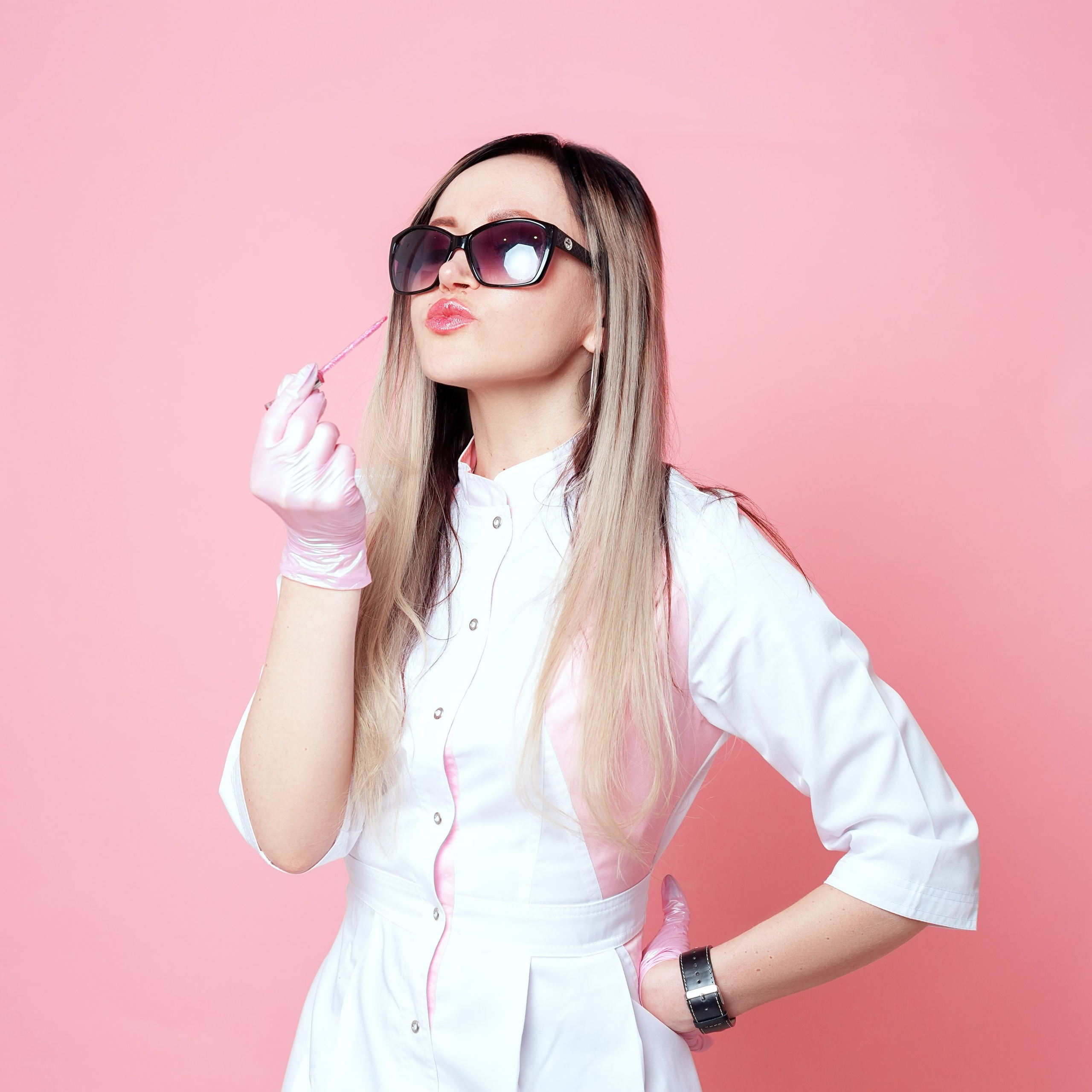 Визуал для аккаунта в соцсетях бьюти мастера в СПб