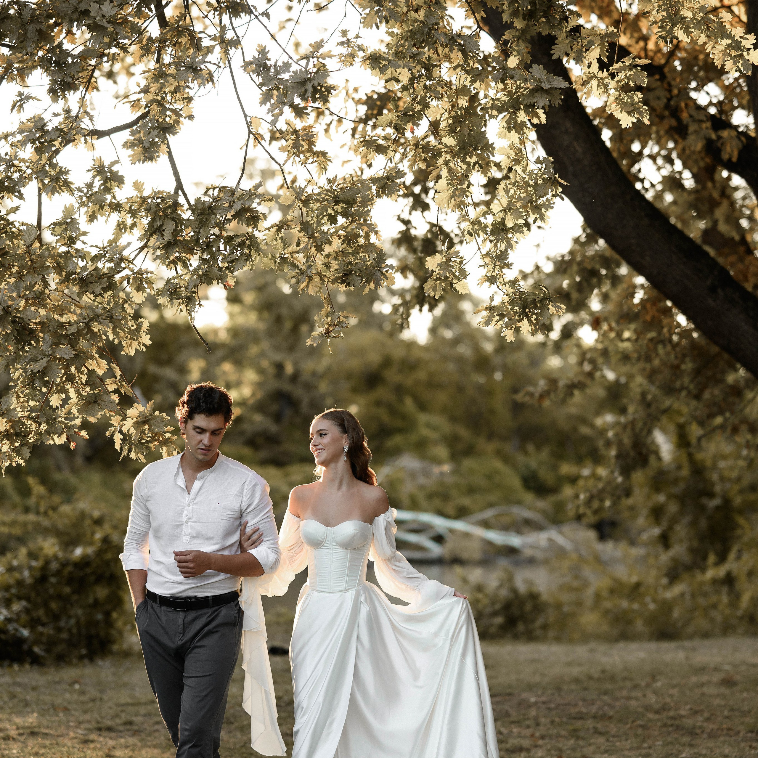 Прогулка Александра и Софии