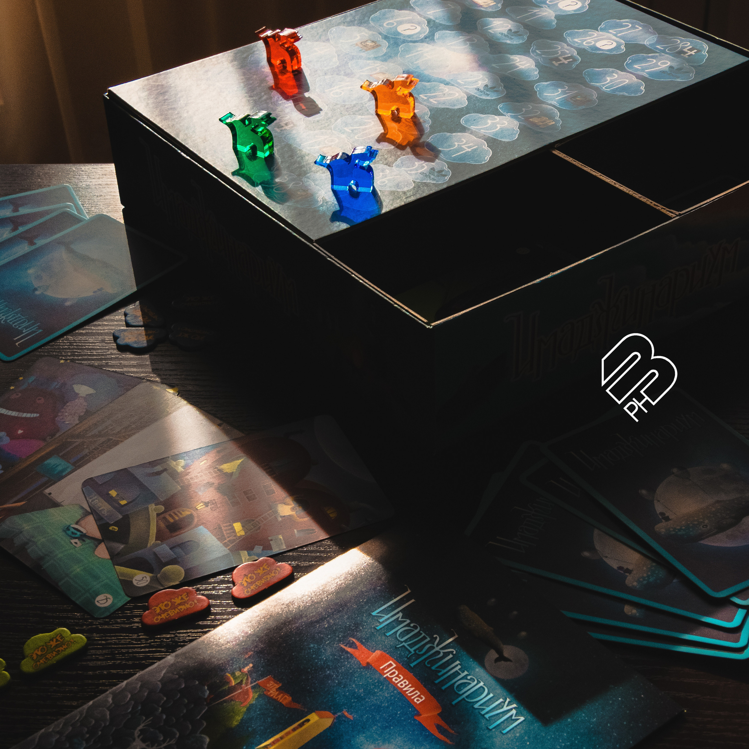 На 6 день сели поиграть в настольную игру