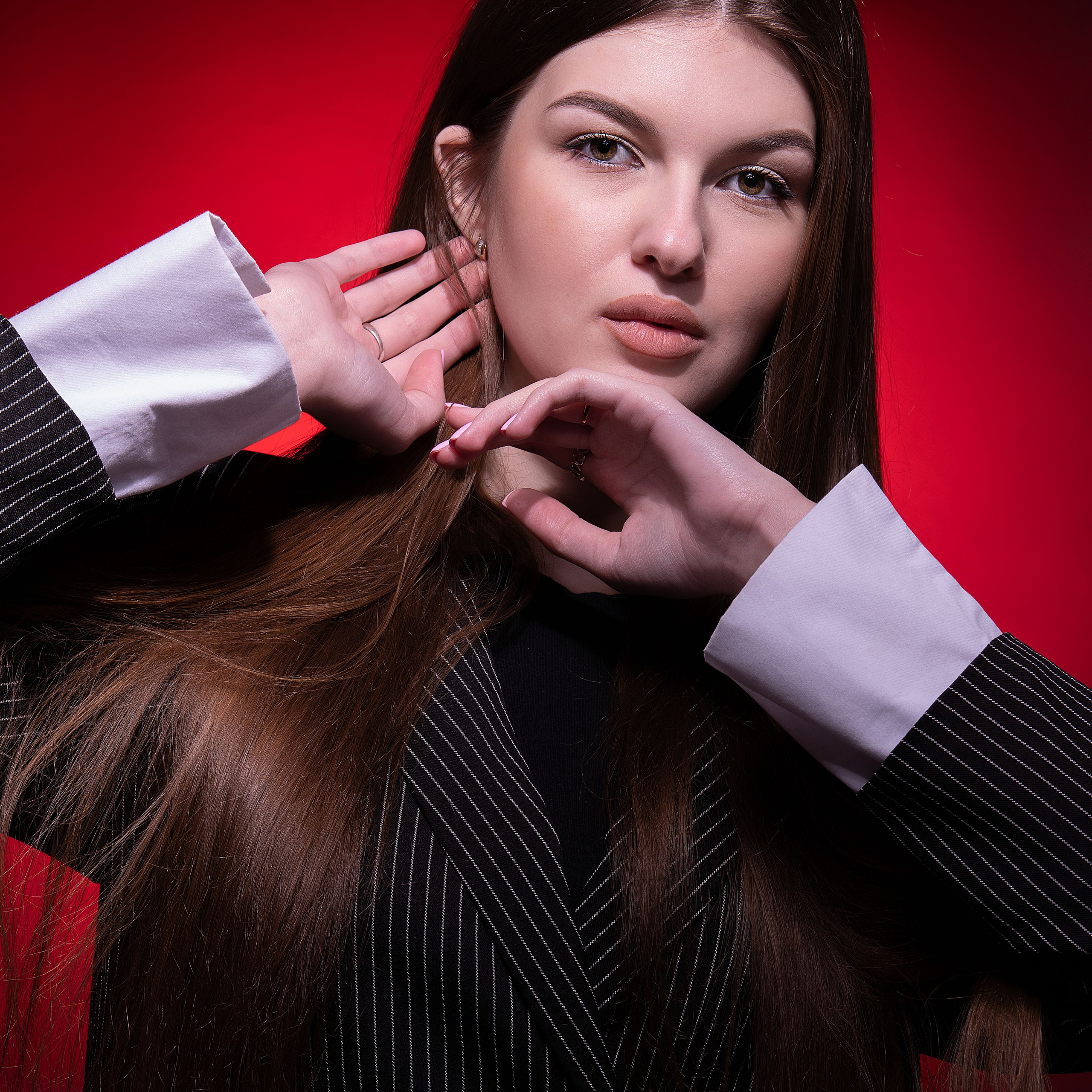 студийные женские портреты