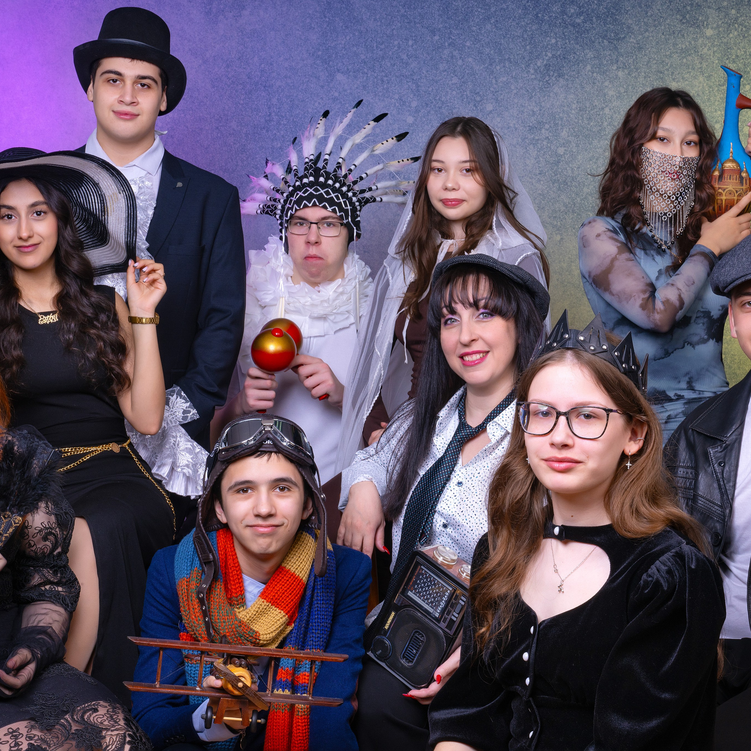 прекрасная десятка (нестандартный подход к съемке выпускников)