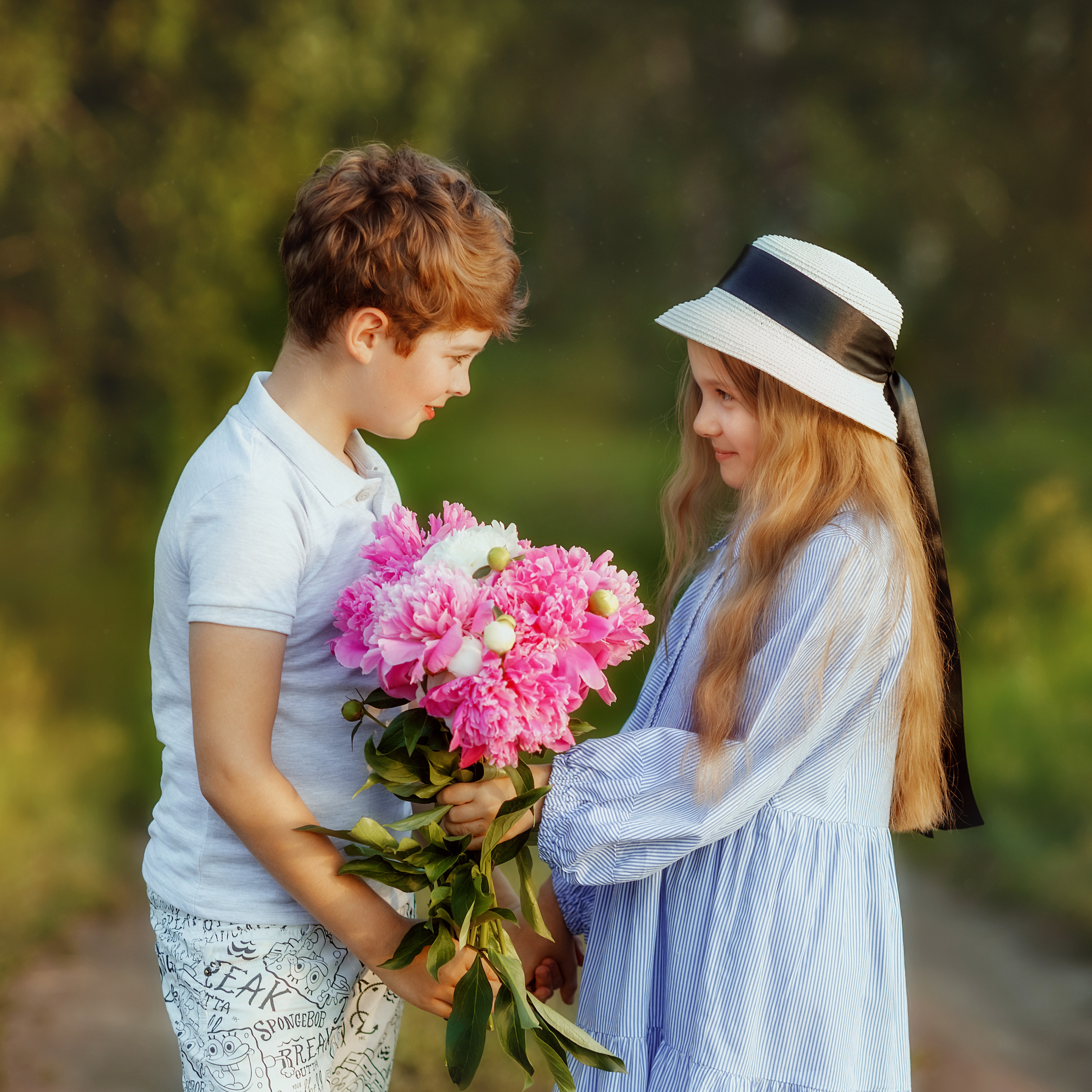 Фотопрогулка. Лиза, Антон