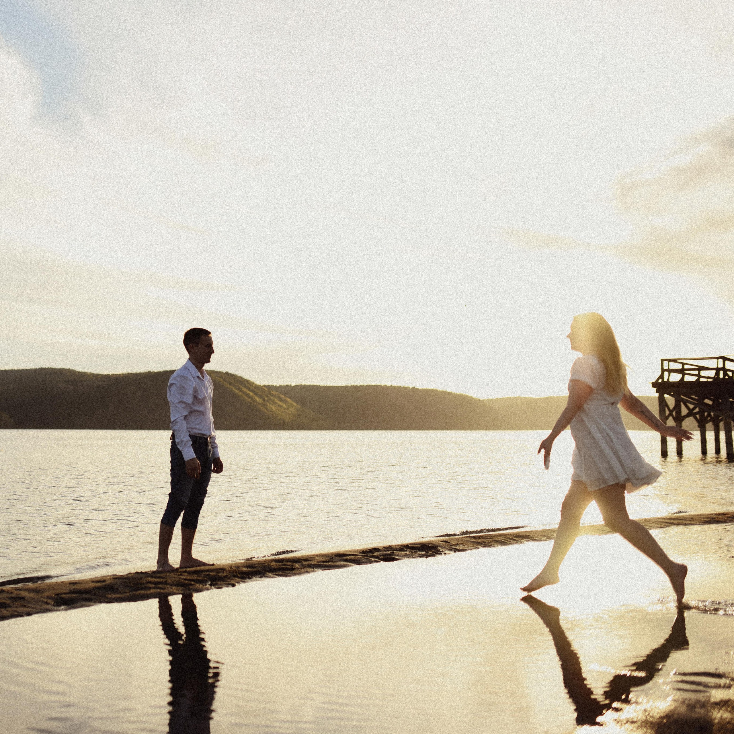 Дарья,&nbsp;Андрей и&nbsp;закат!