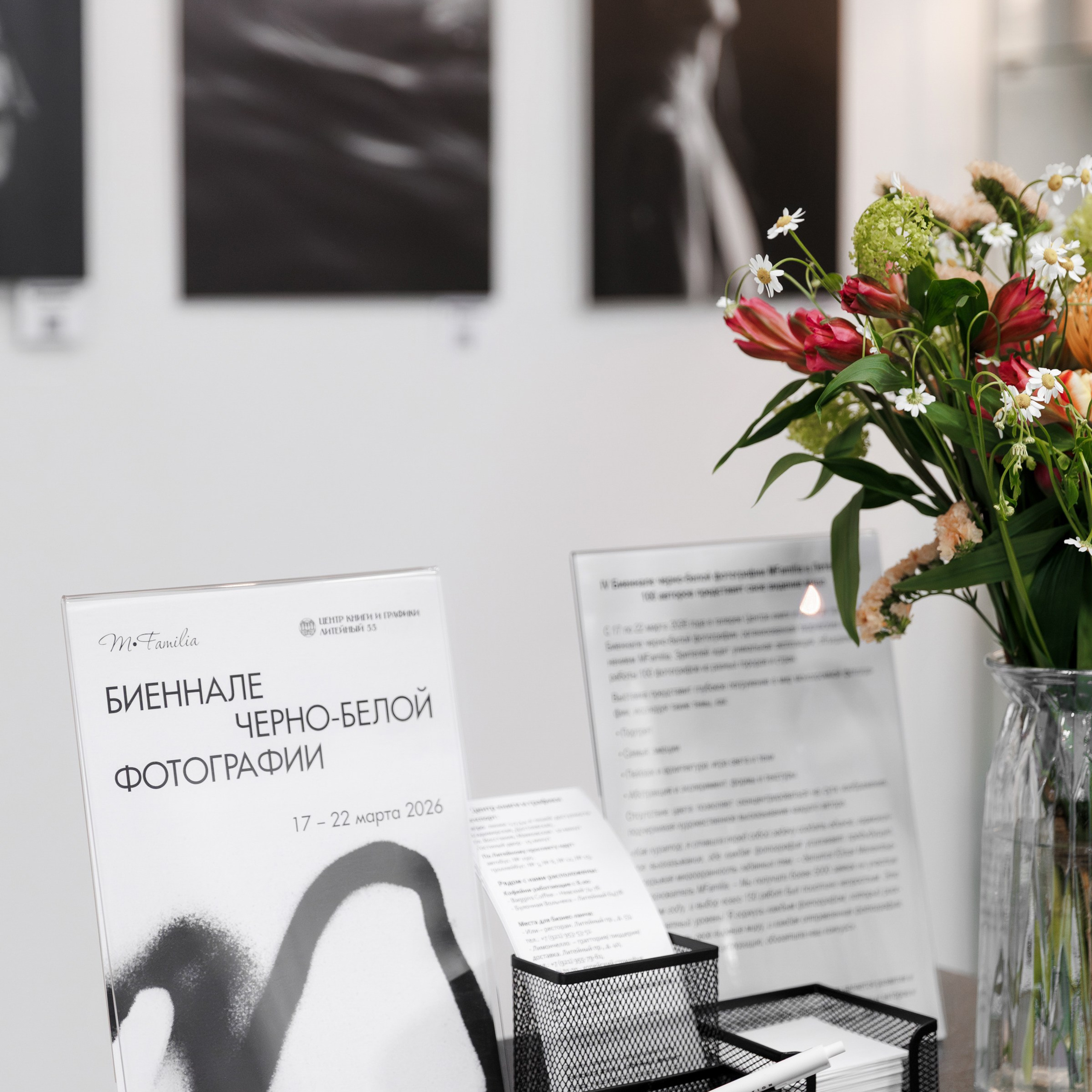 IV биеннале черно-белой фотографии MFamilia в Галерее Центра книги и графики. Организация фотовыставок в Петербурге и Москве, MFamilia (МФамилия)