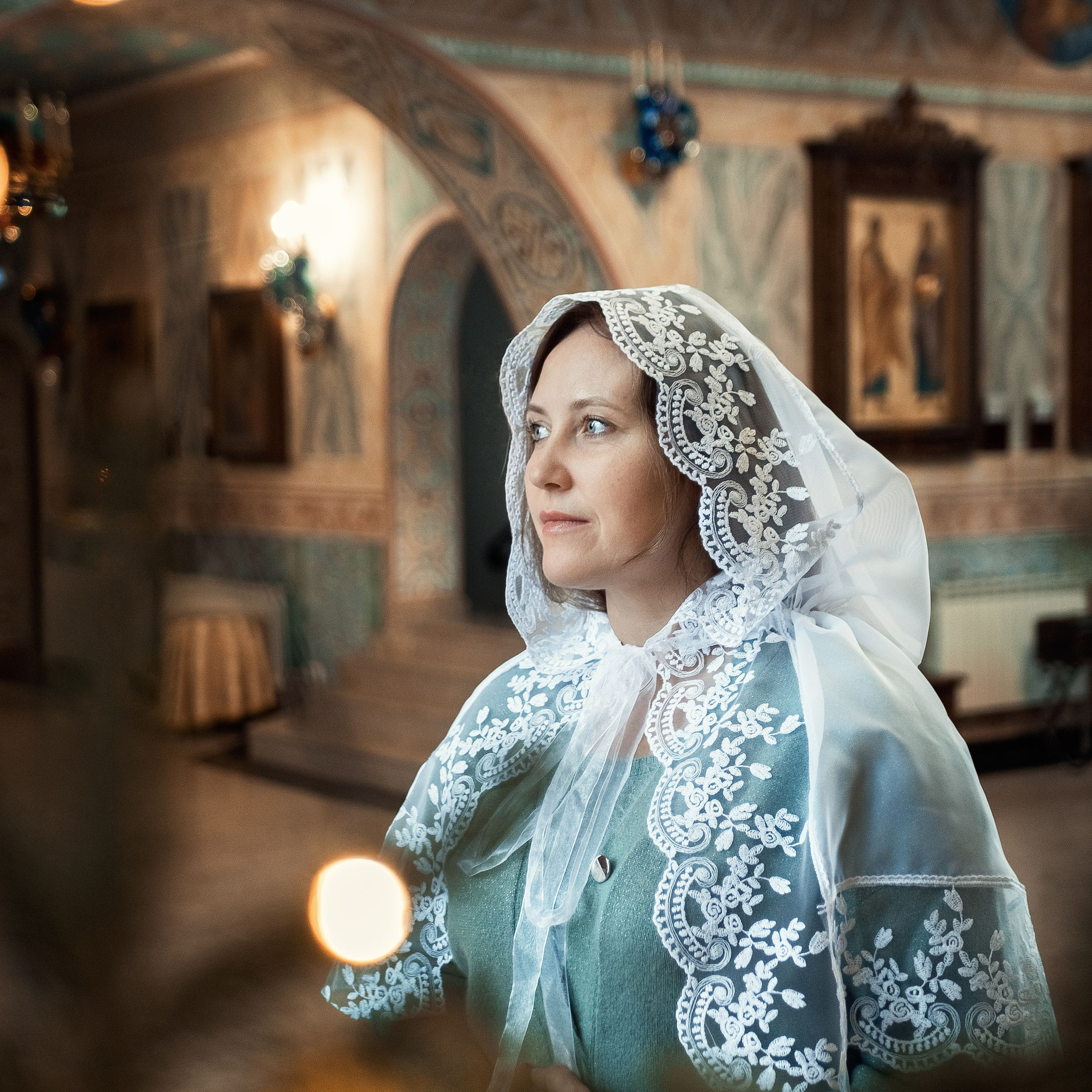 Платок "Тюльпан"