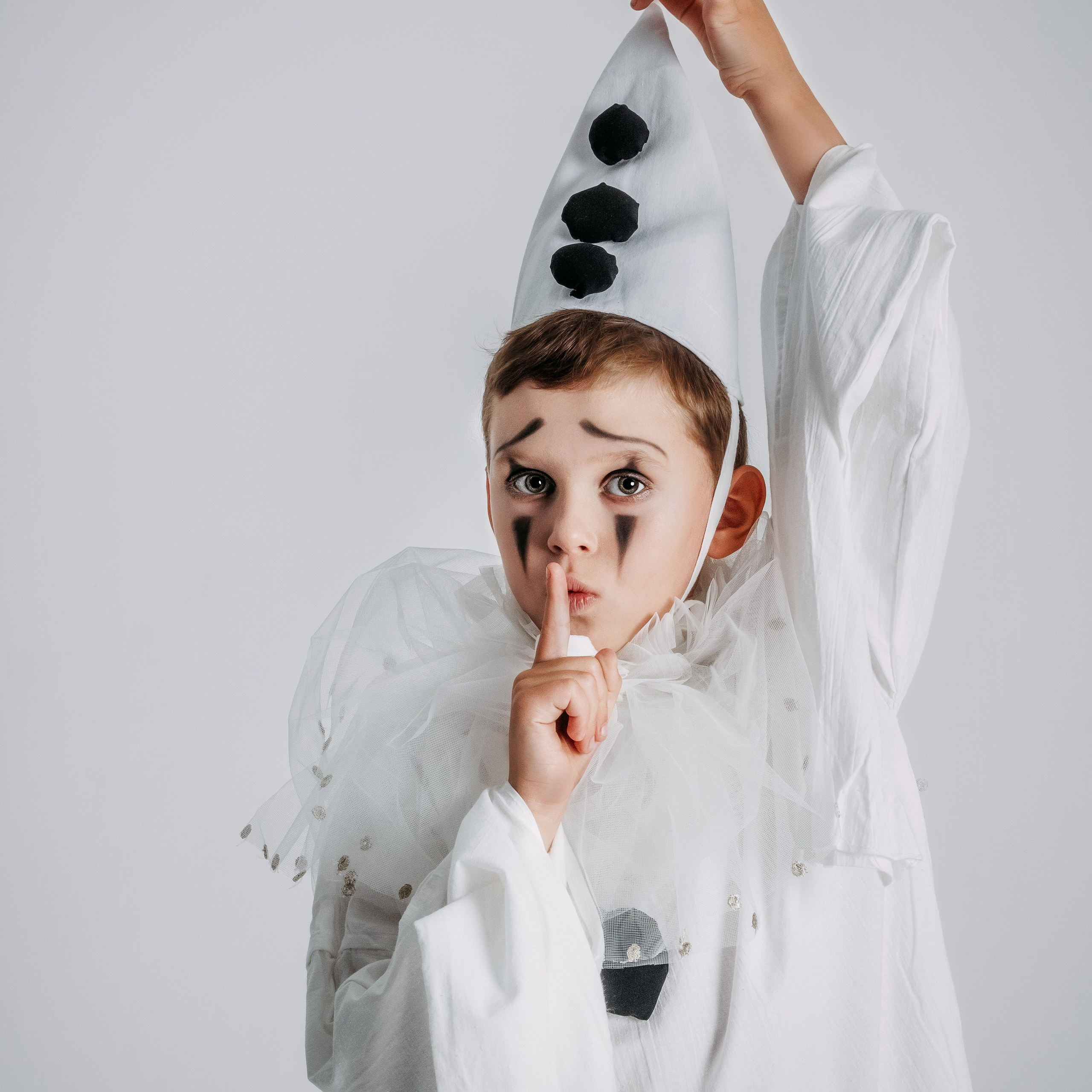 Портрет мальчика в костюме Пьеро.