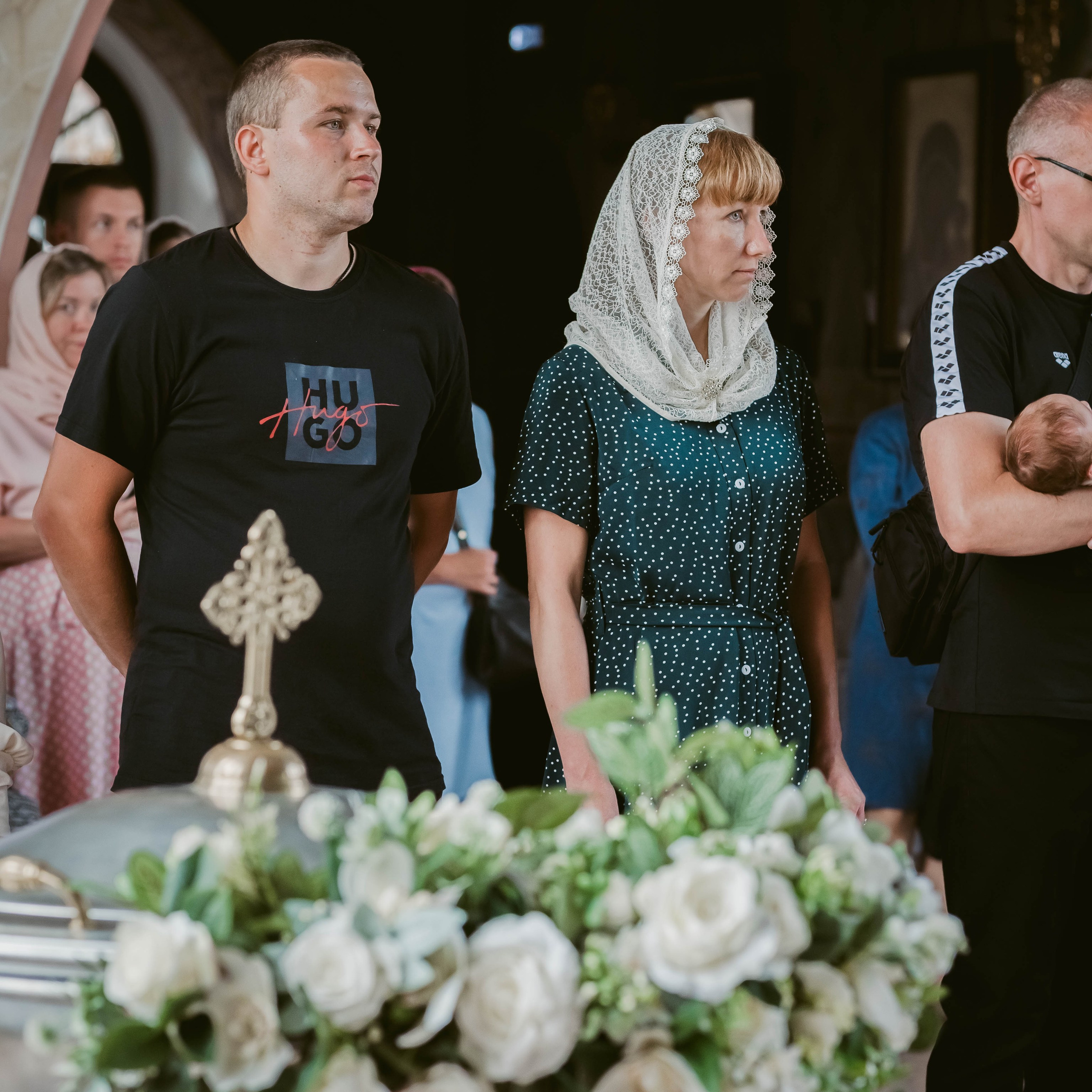 Платок-снуд "Паутинка" 