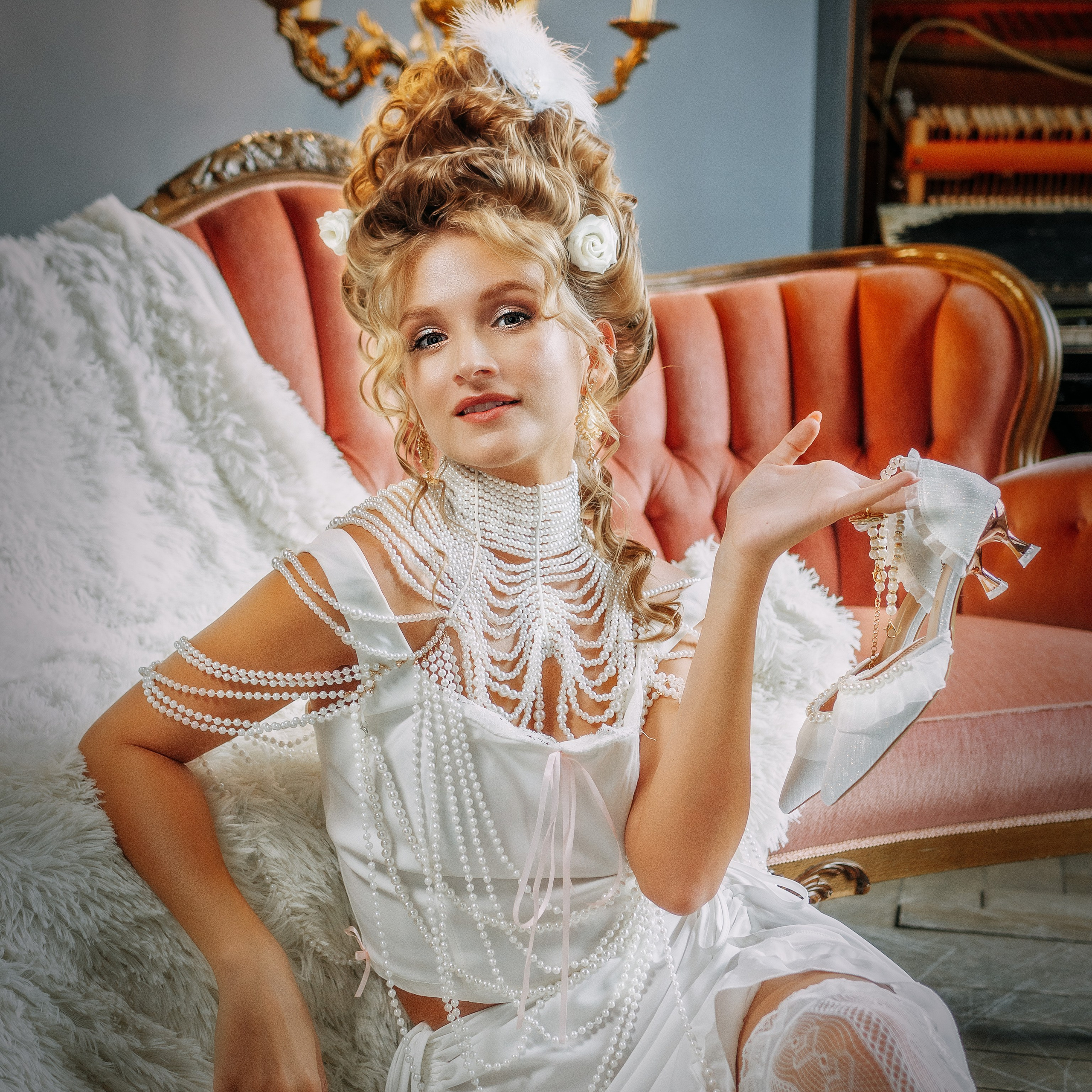 Викторианский будуар. Фотограф Надежда Сухомлина