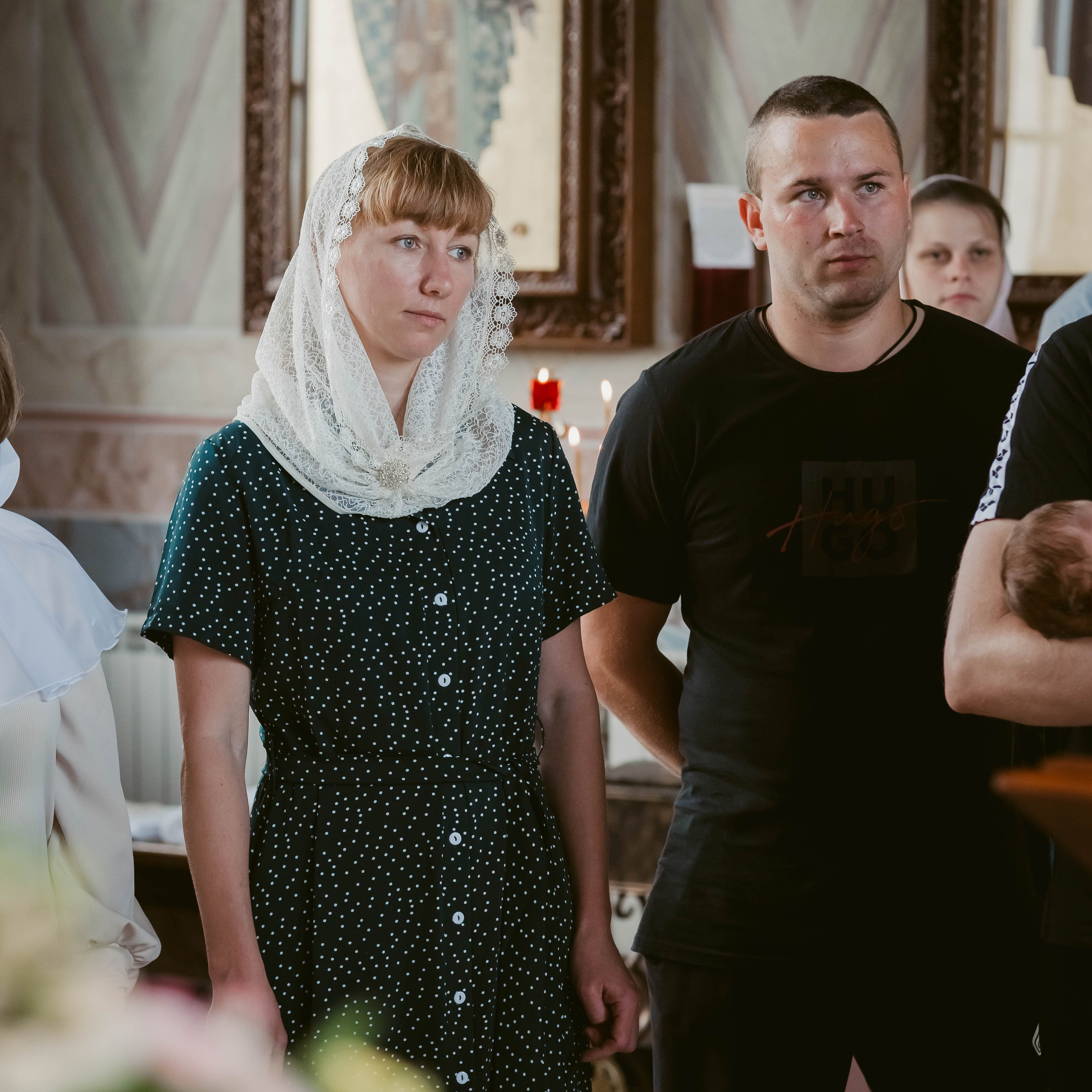 Платок-снуд "Паутинка" 