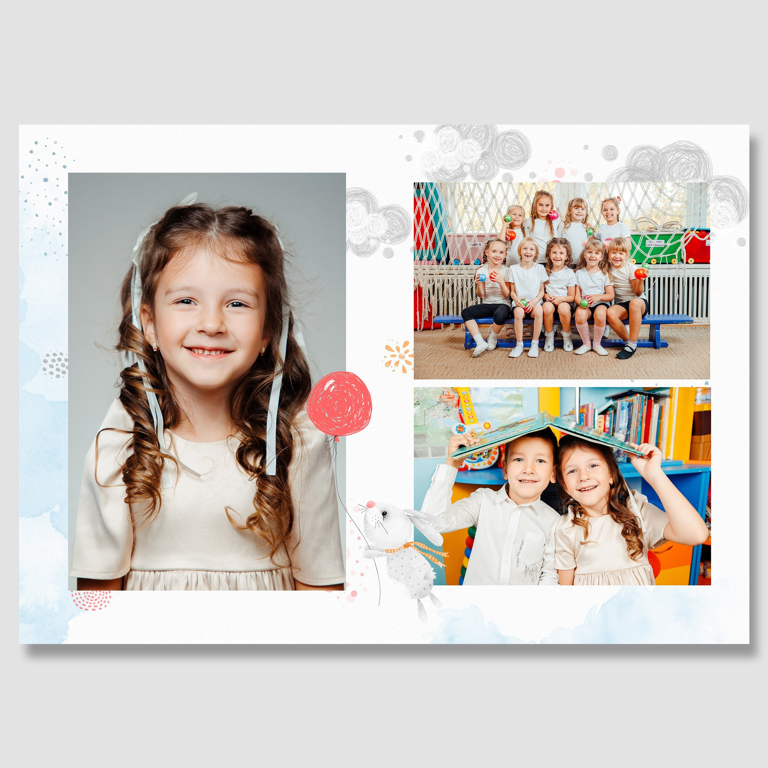 Дизайн «Зайцы с карандашами». Выпускные альбомы в Братске