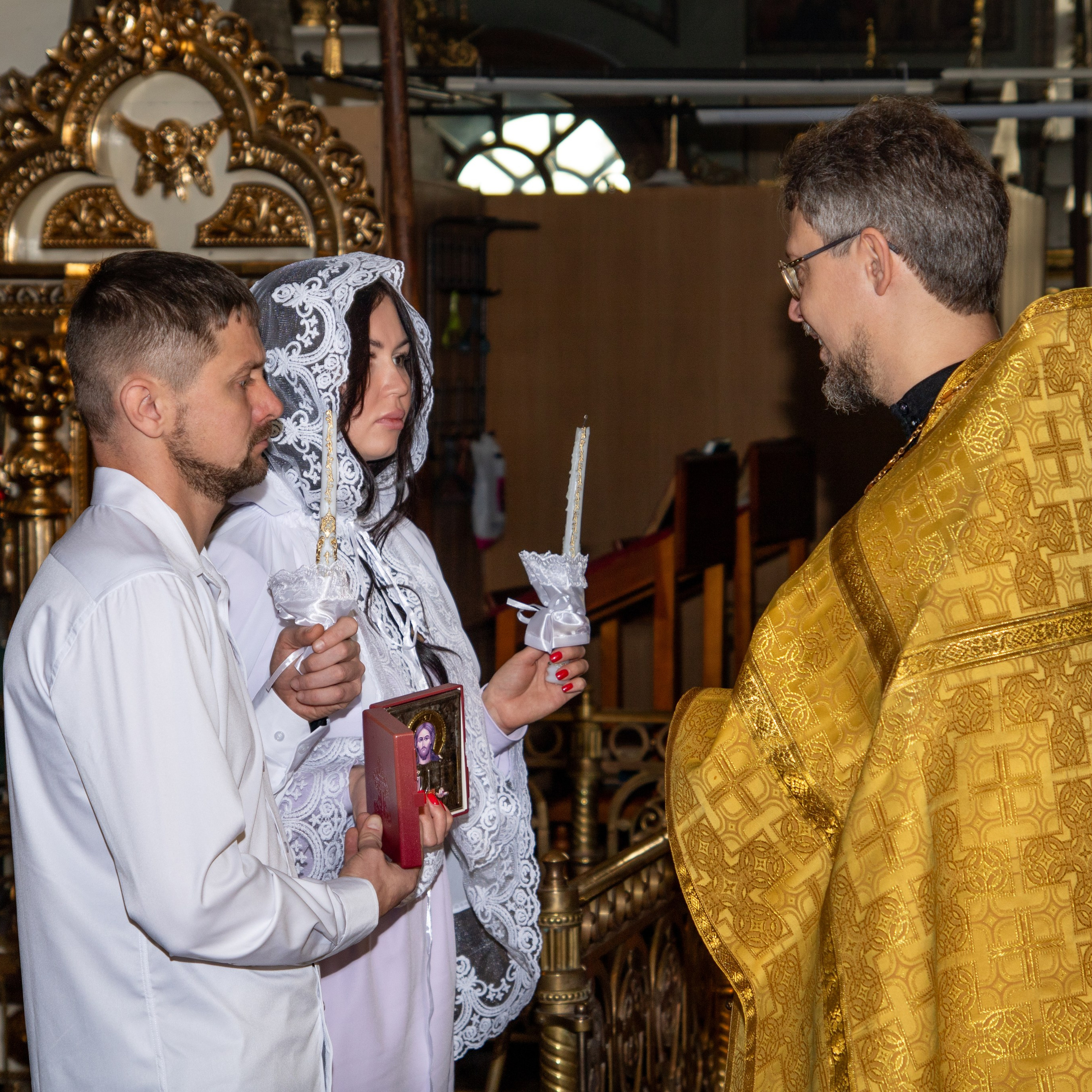 Венчание. Церковь Петра и Павла.