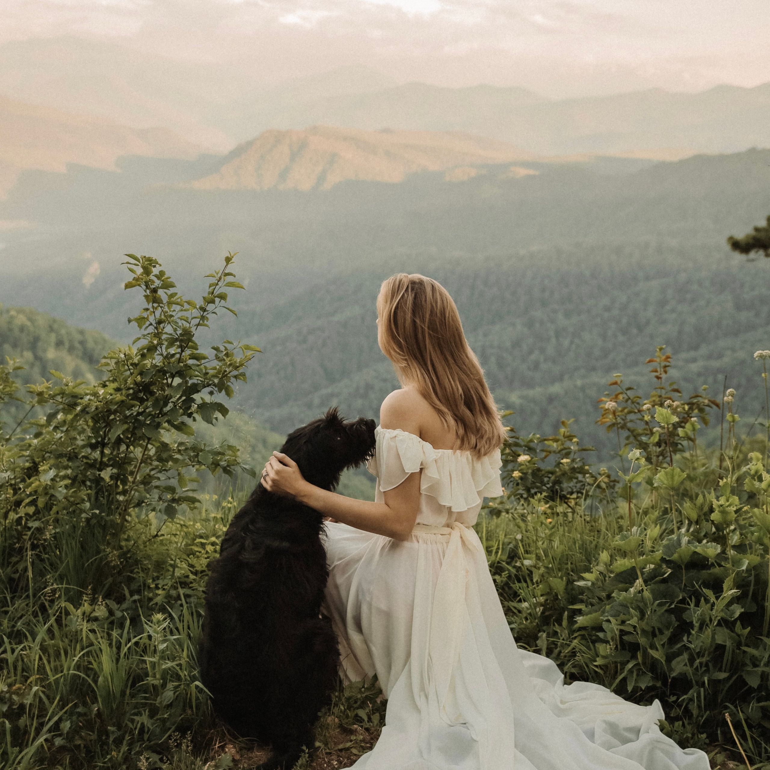 Панорама на горы, Адыгея