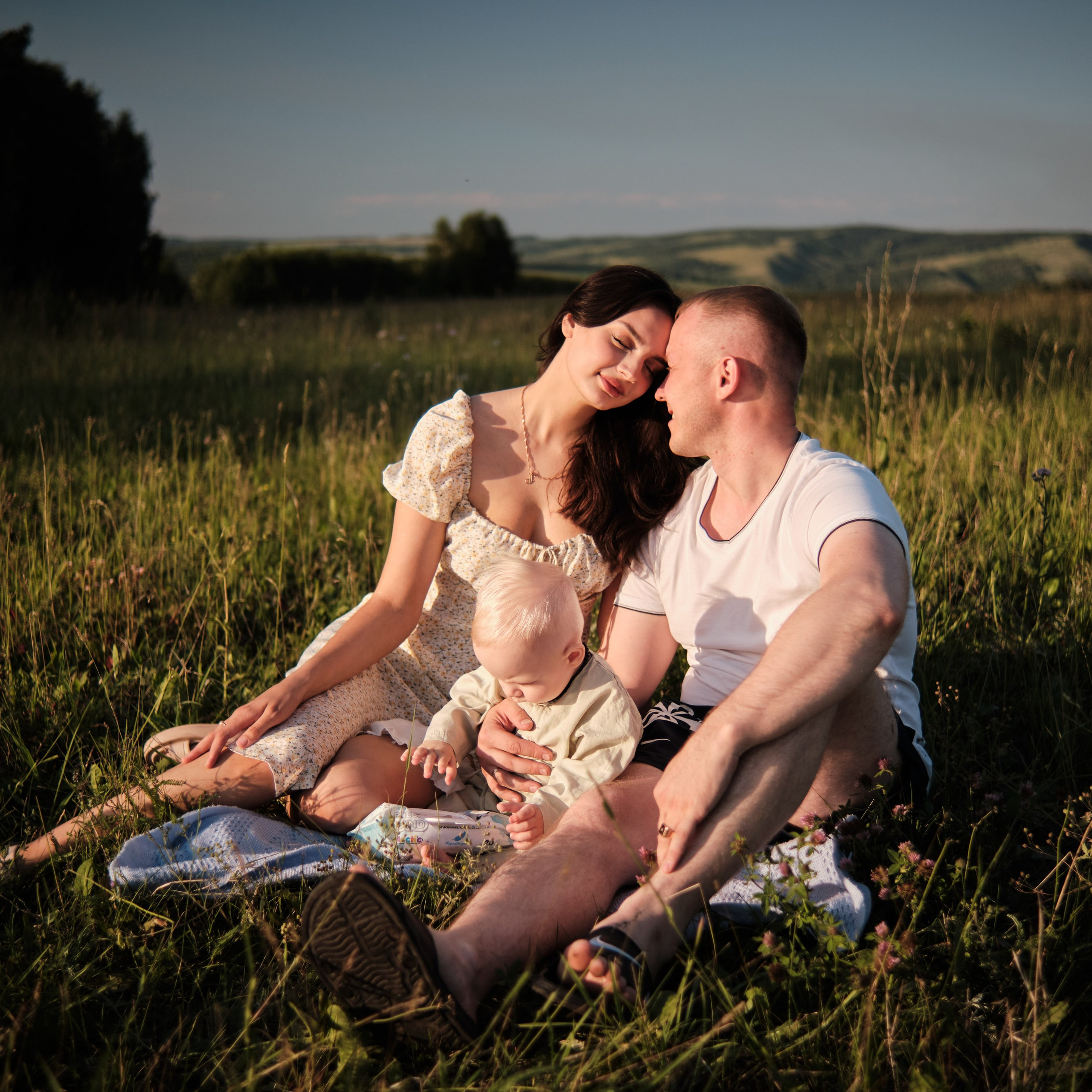 Семья Рустама и Алины