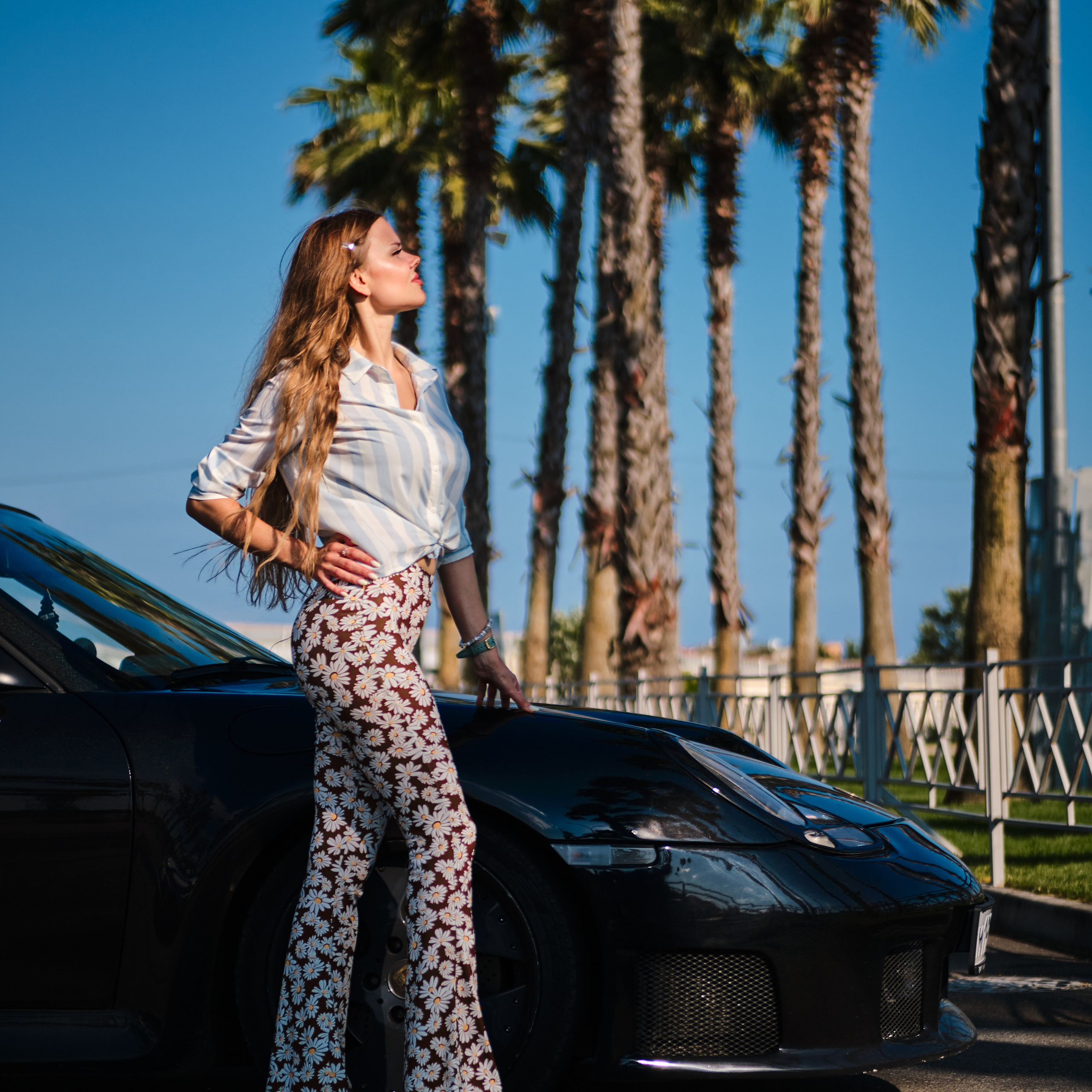 На кабриолетах — индивидуальная съемка в Сочи