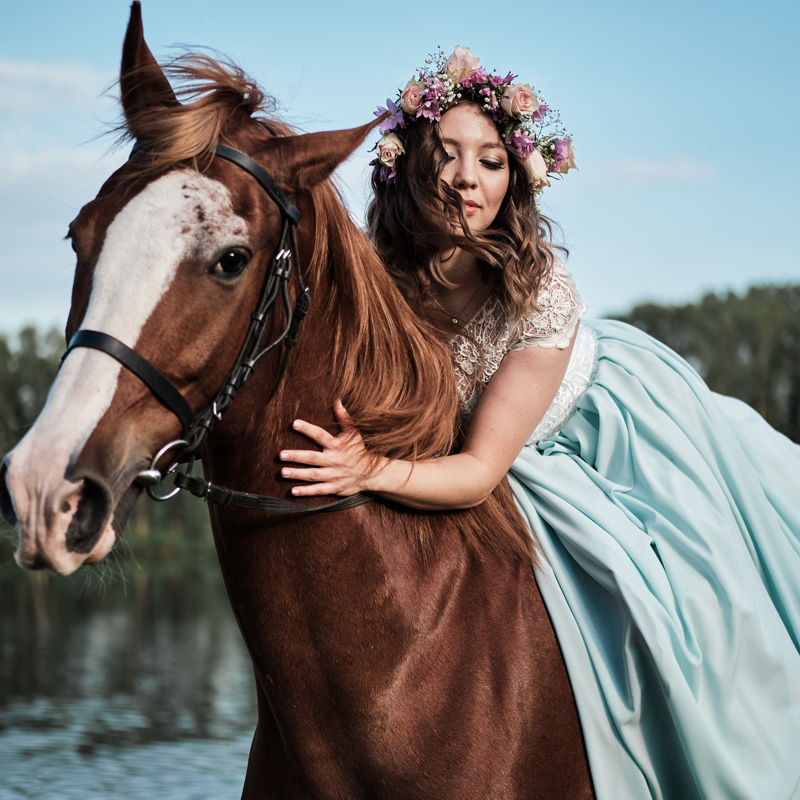 Фотопроект с конем «Диксон» — Татьяна