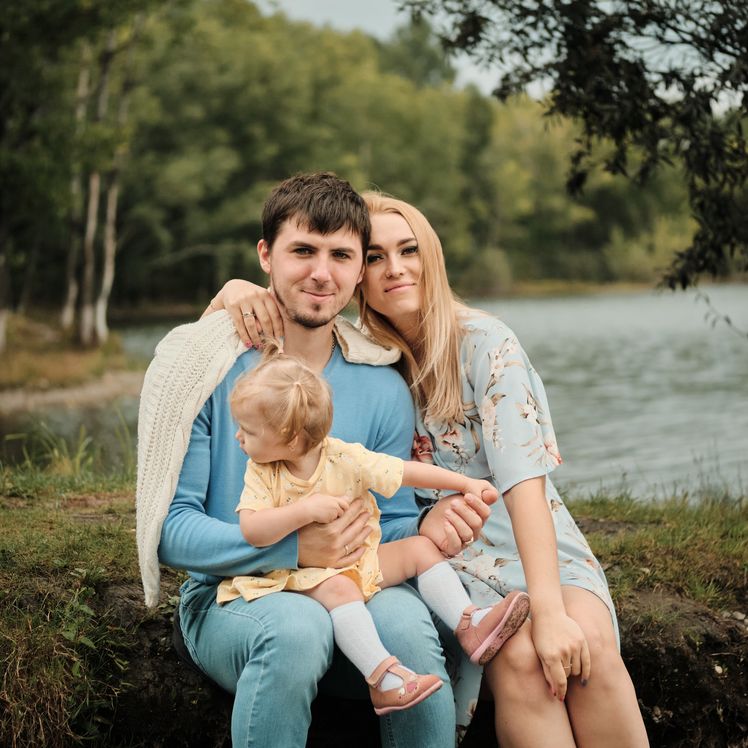 Семья Эдуарда и Ксении