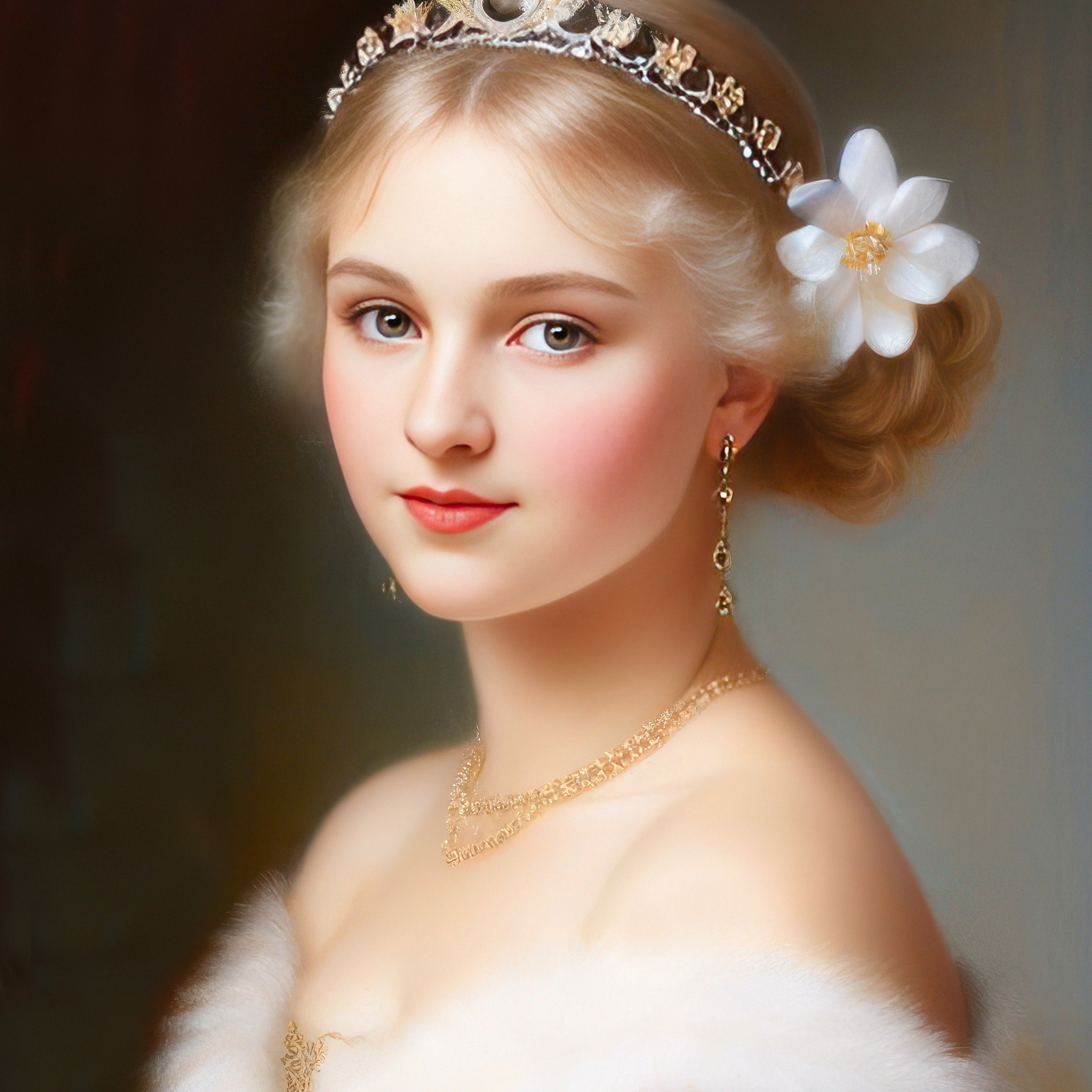 портрет женщины в историческом стиле нейросеть заказать