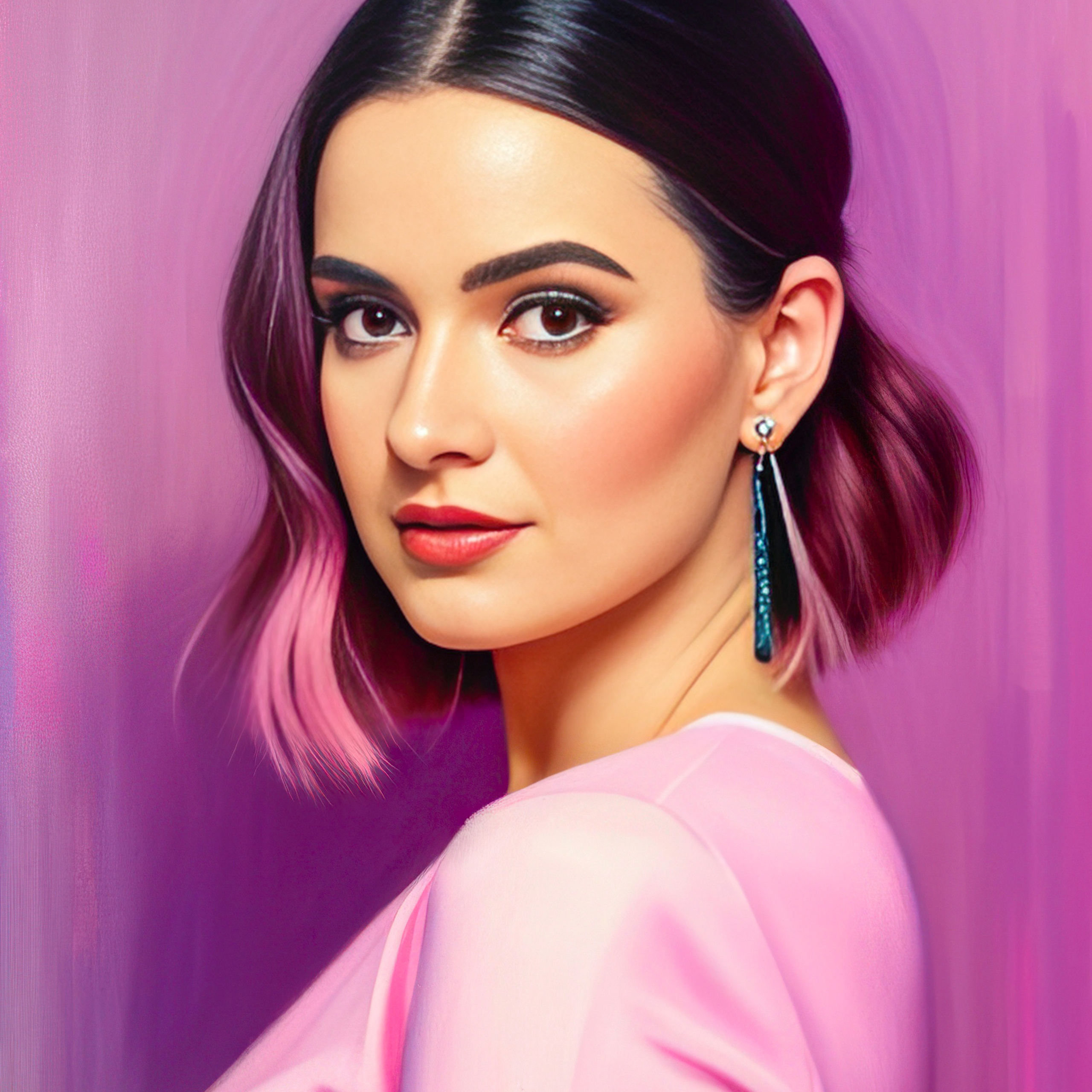 женский нейро портрет в масляной технике в Нижнем Новгороде