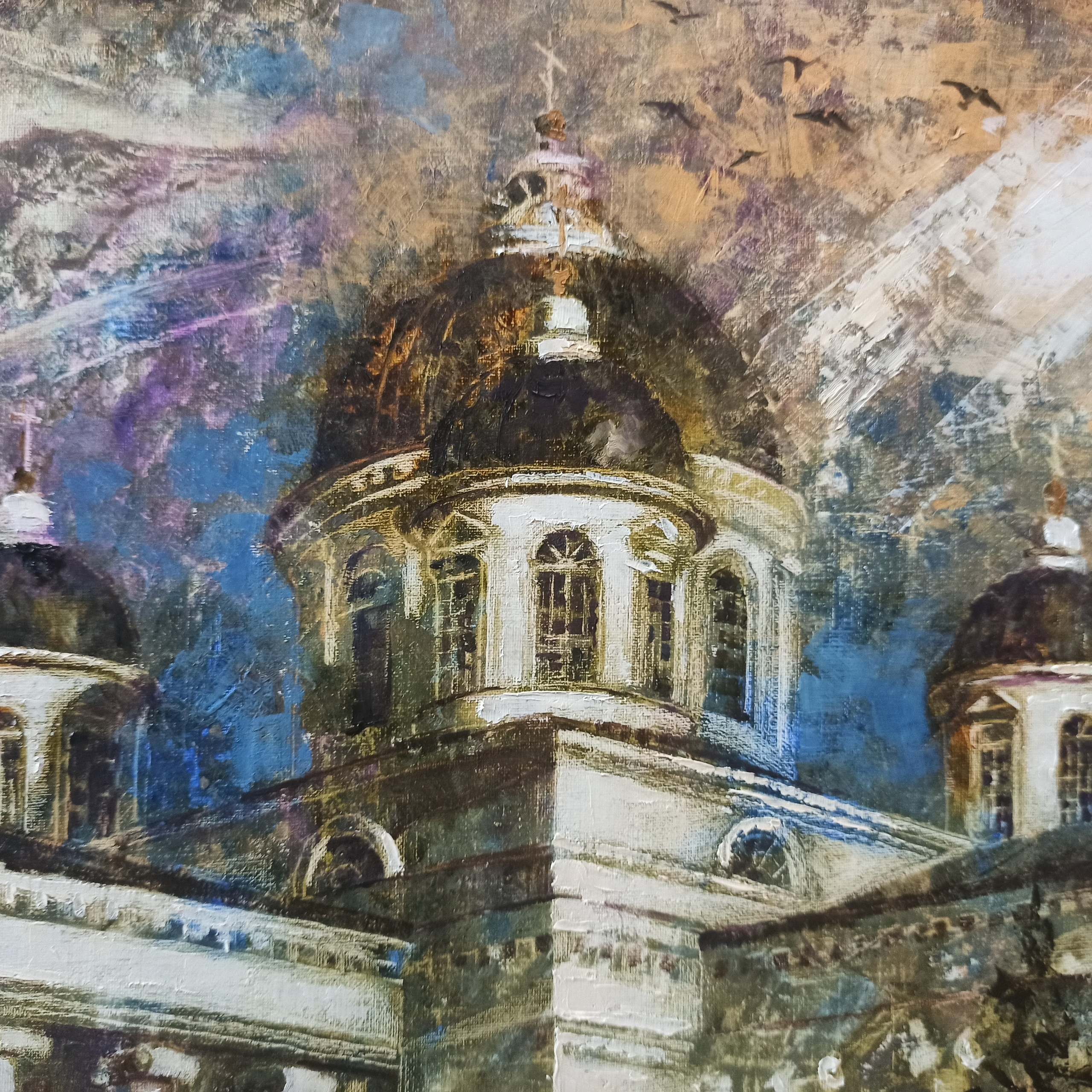 «Воскресенский собор. г. Арзамас». Художник Марина Новосельская