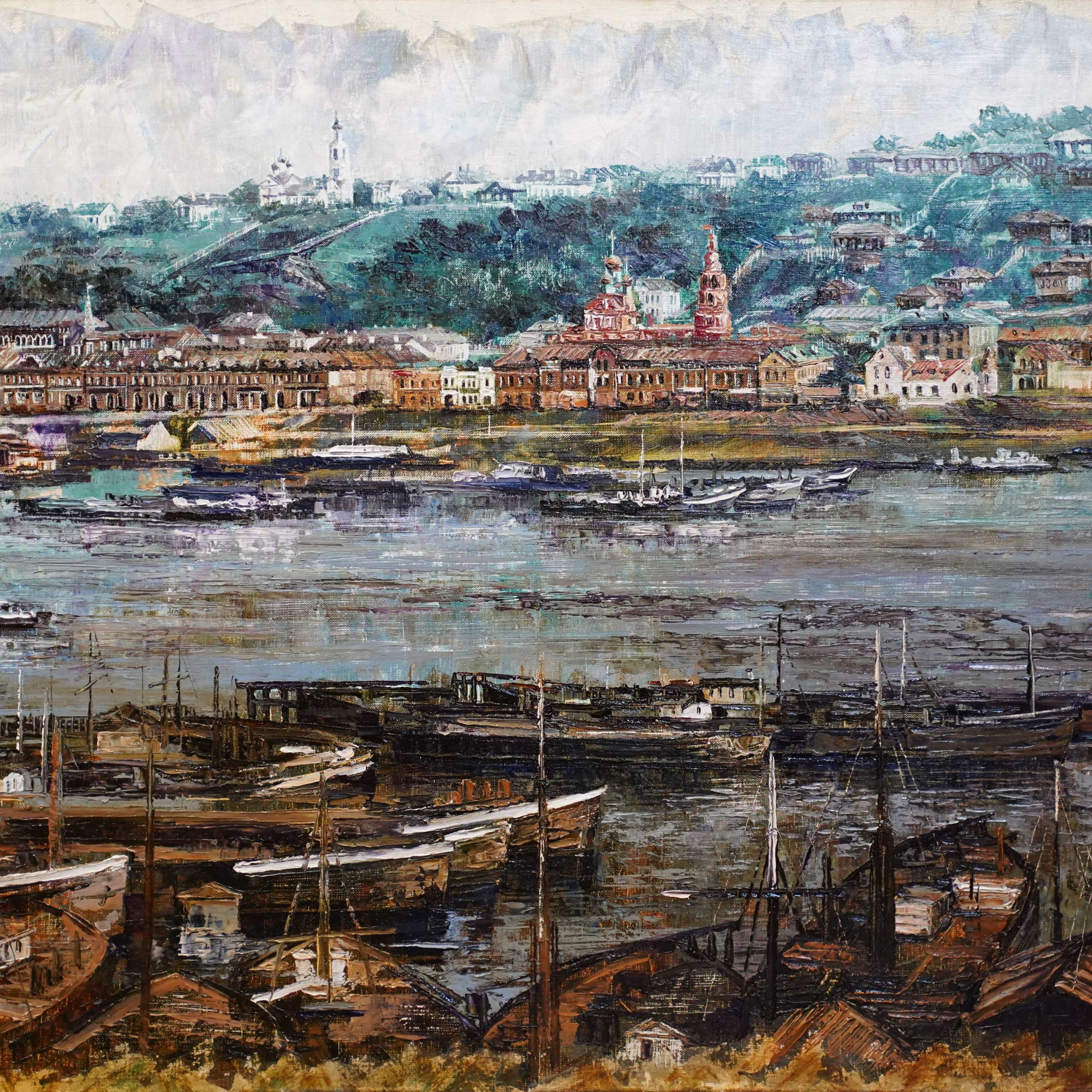 «Царственно поставленный город город». Художник Марина Новосельская