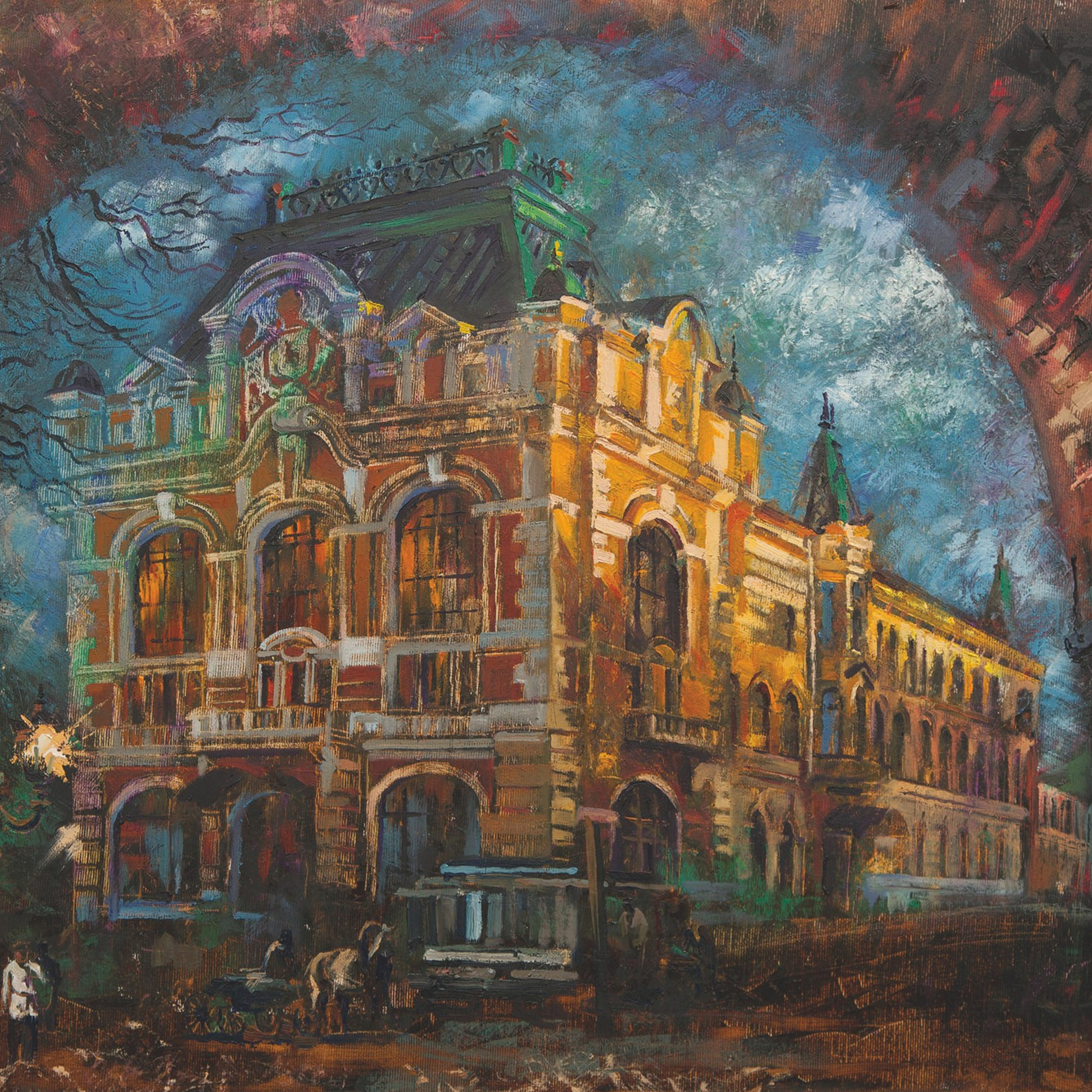 «Здание городской думы» (Нижний Новгород). Художник Марина Новосельская