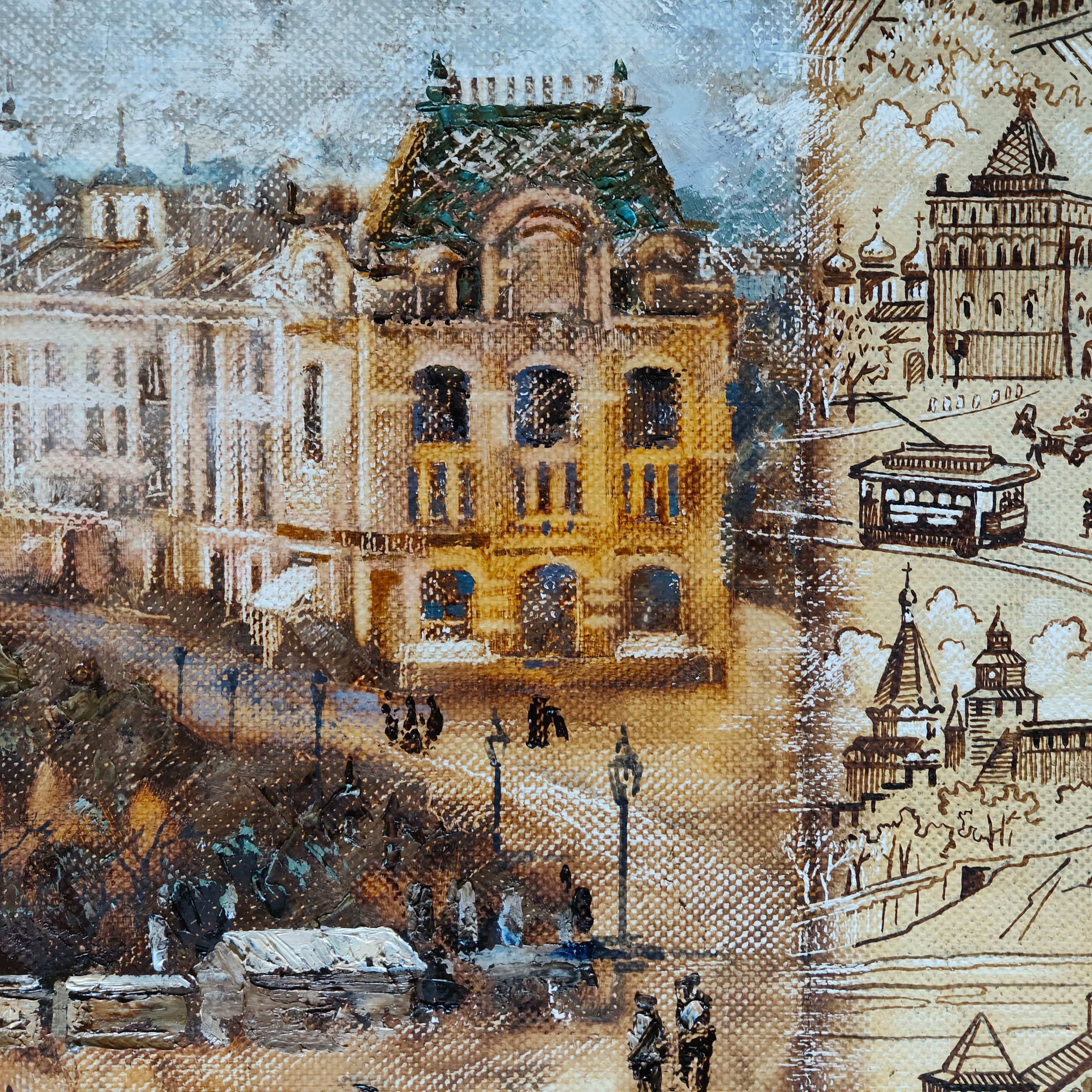 «Нижегородские зарисовки». Художник Марина Новосельская