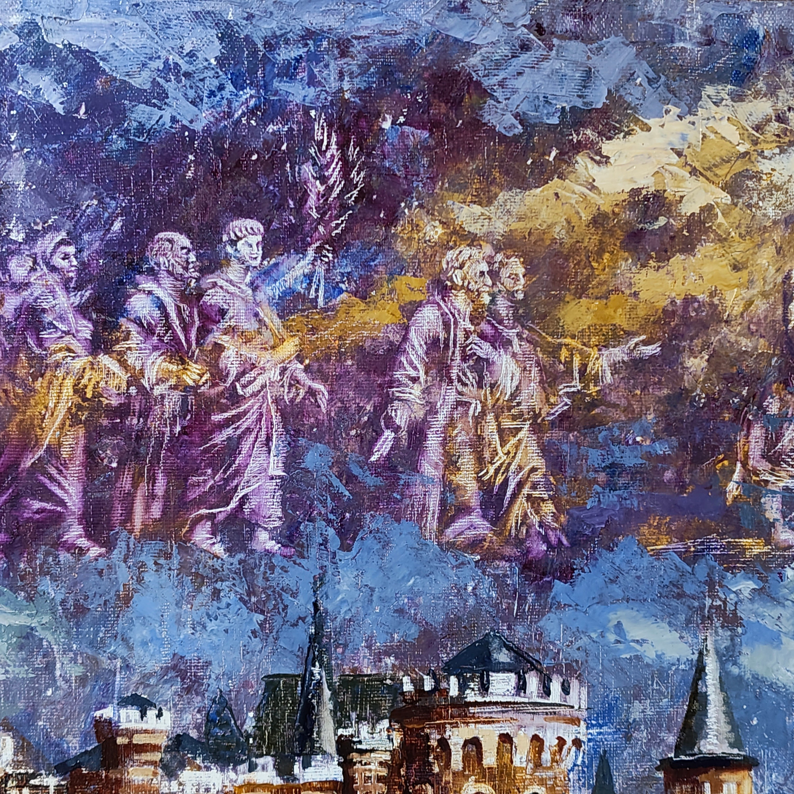 «Замок на Патриаршей площади. Йошкар-Ола». Художник Марина Новосельская