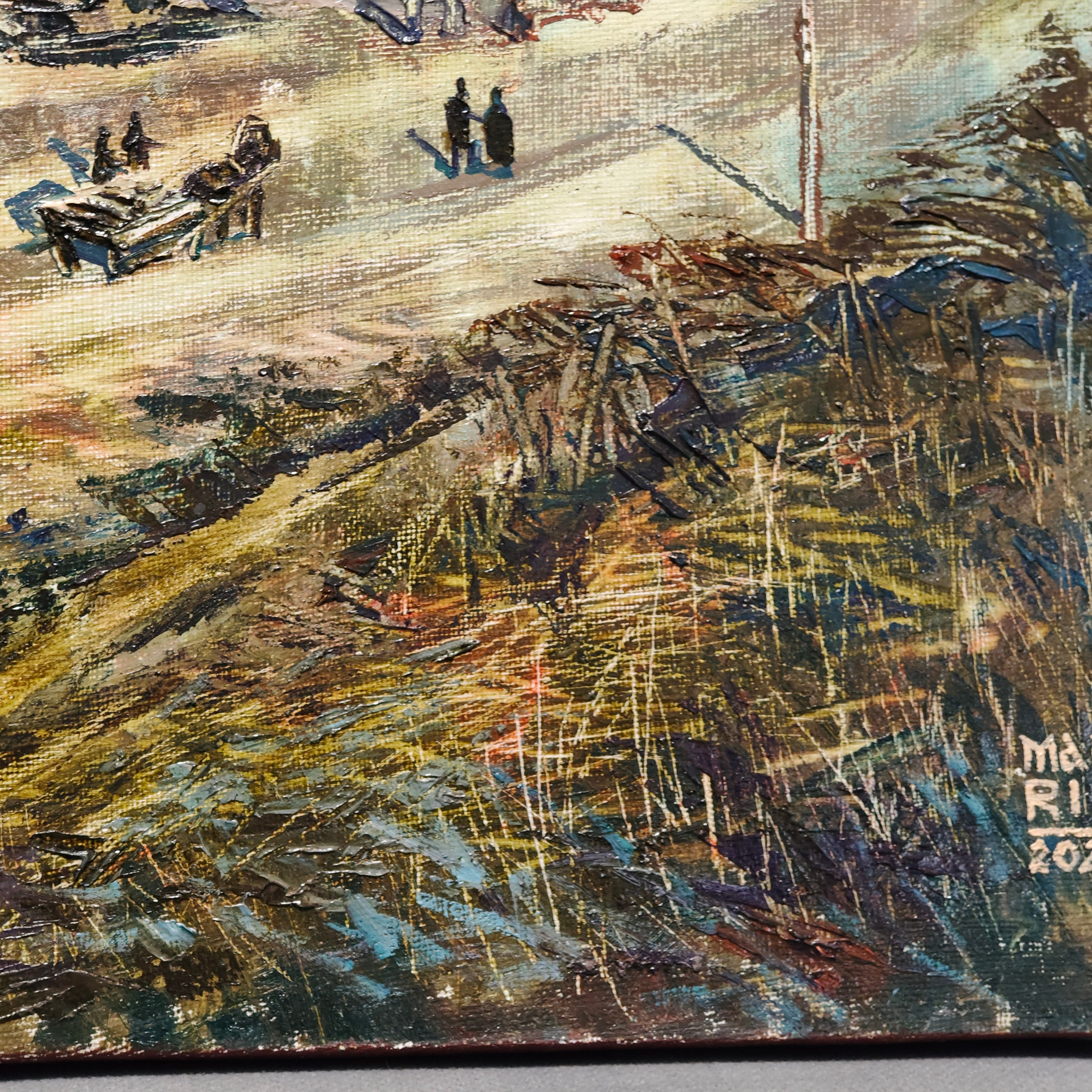 «Ромодановский вокзал». Художник Марина Новосельская