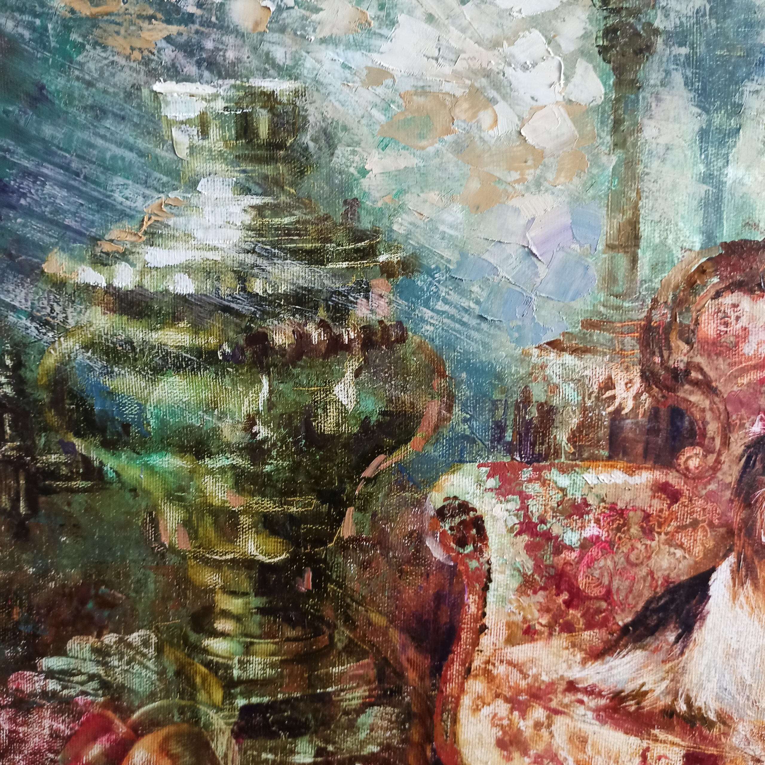 «Купеческий интерьер». Художник Марина Новосельская