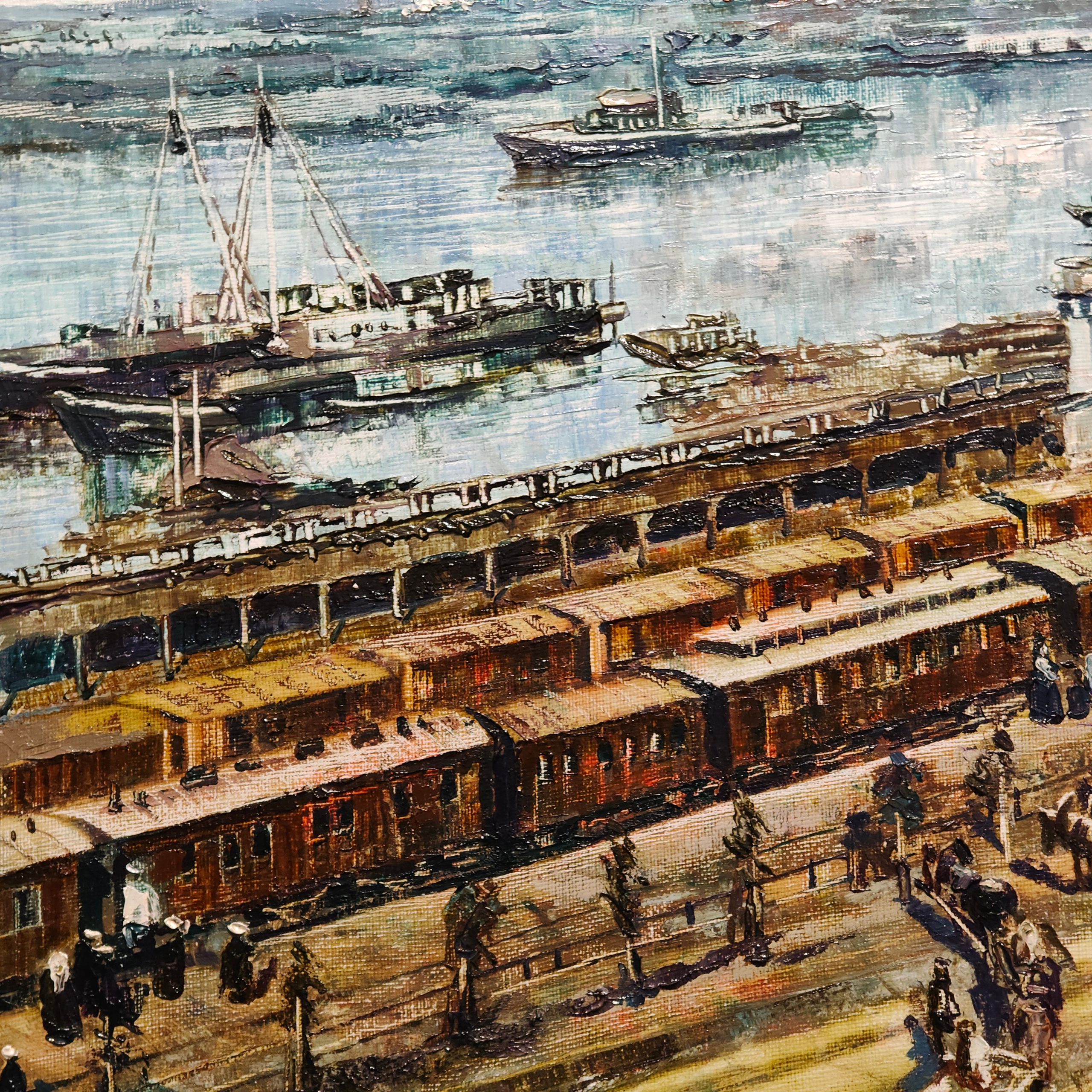 «Ромодановский вокзал». Художник Марина Новосельская