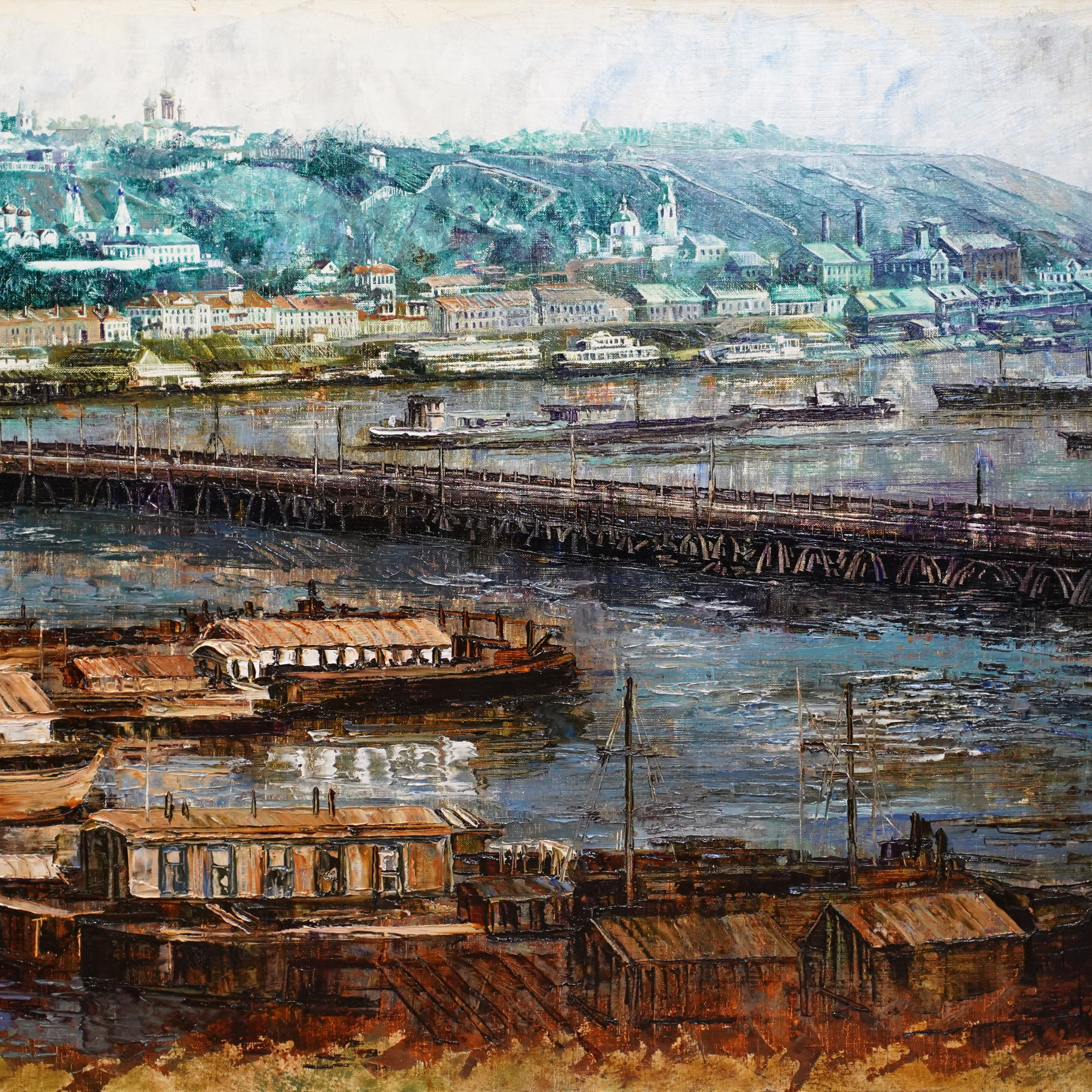 «Царственно поставленный город город». Художник Марина Новосельская