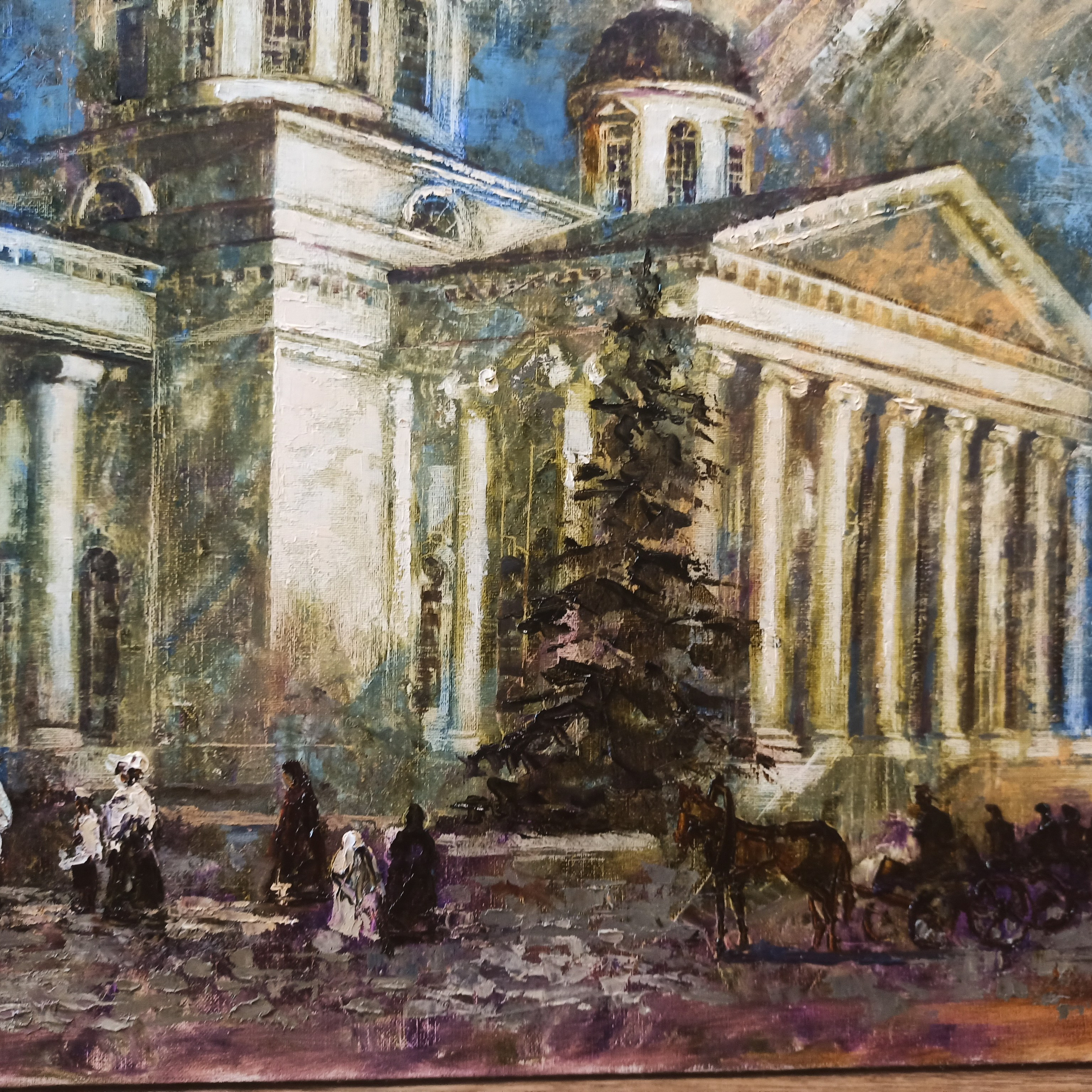 «Воскресенский собор. г. Арзамас». Художник Марина Новосельская