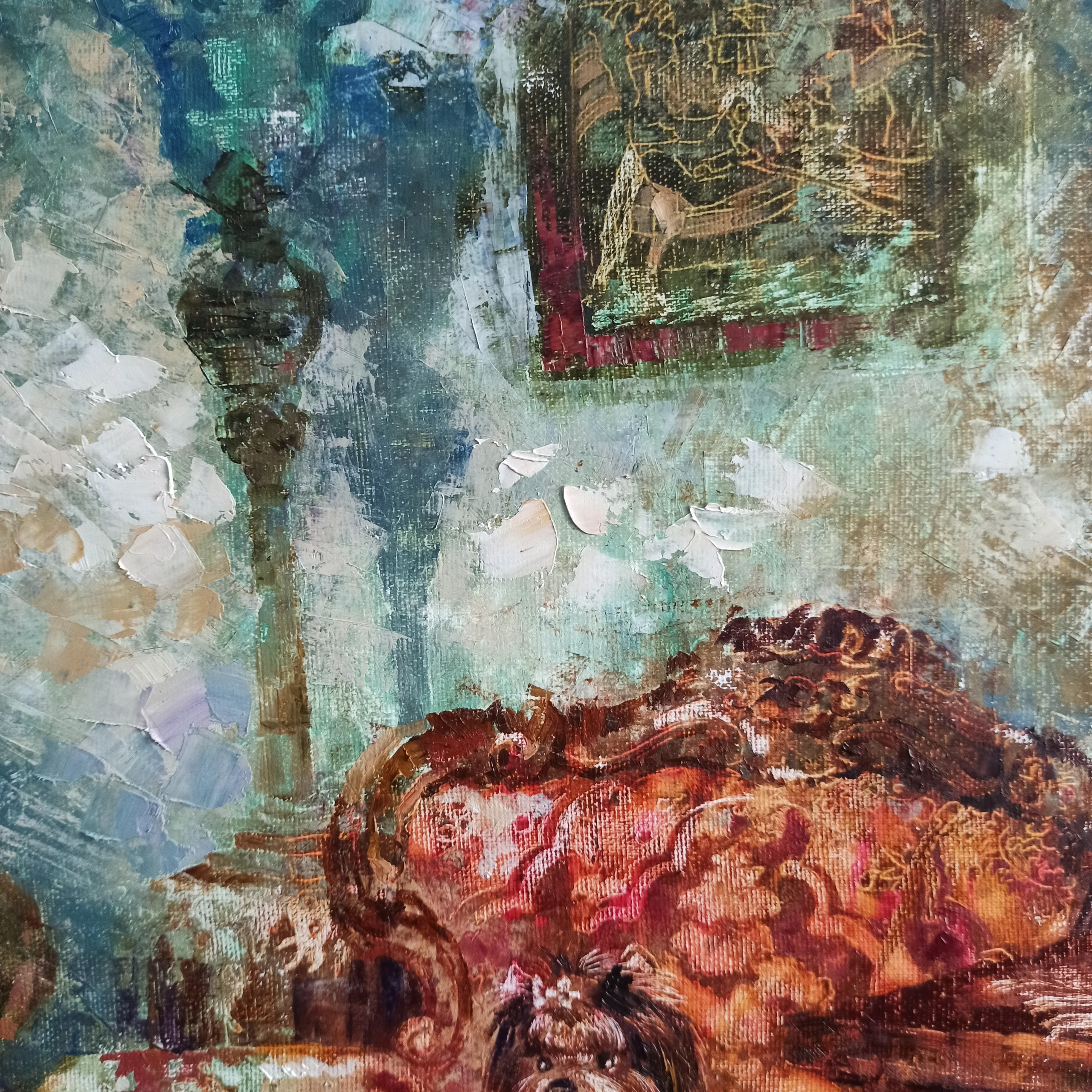 «Купеческий интерьер». Художник Марина Новосельская