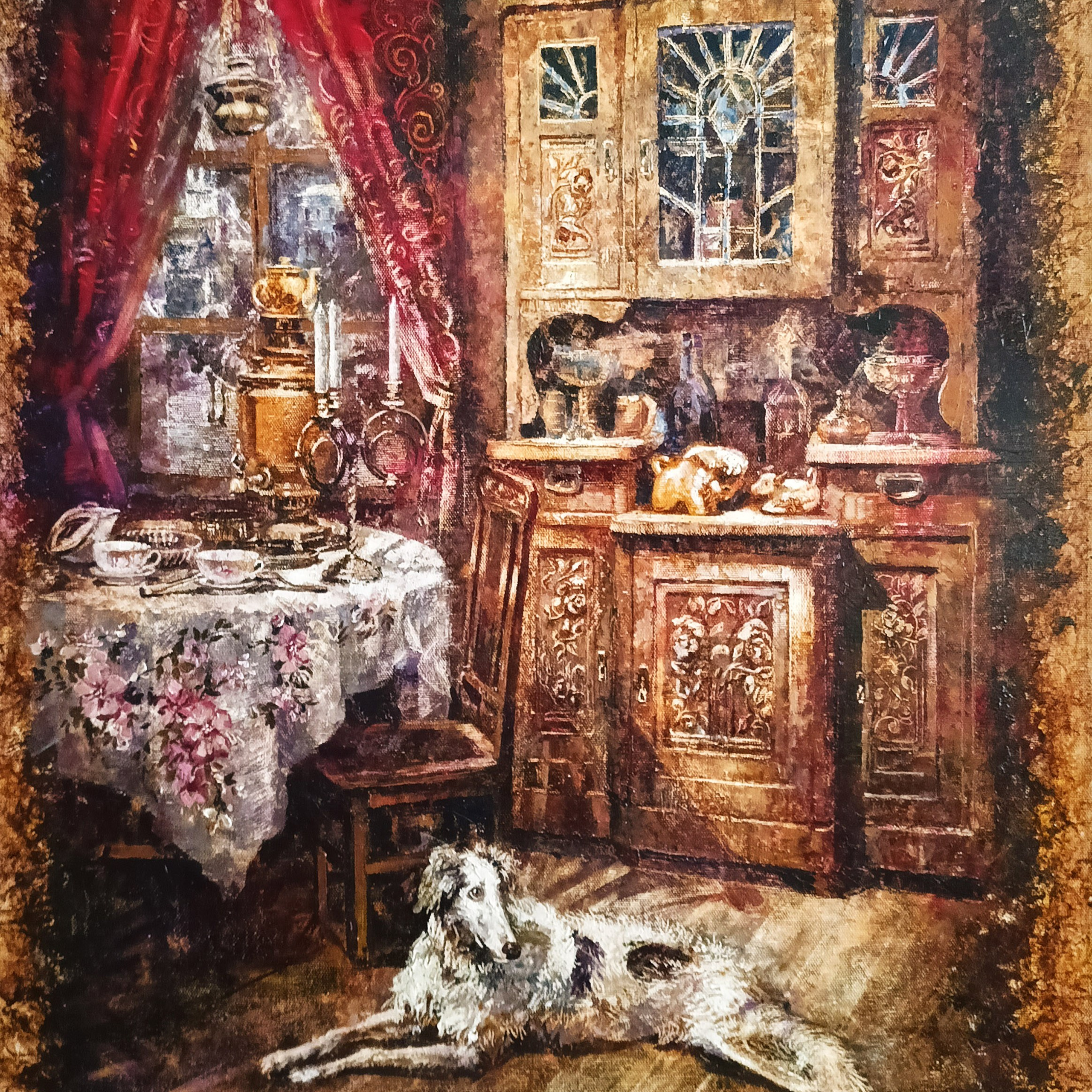 «В ожидании хозяина». Художник Марина Новосельская