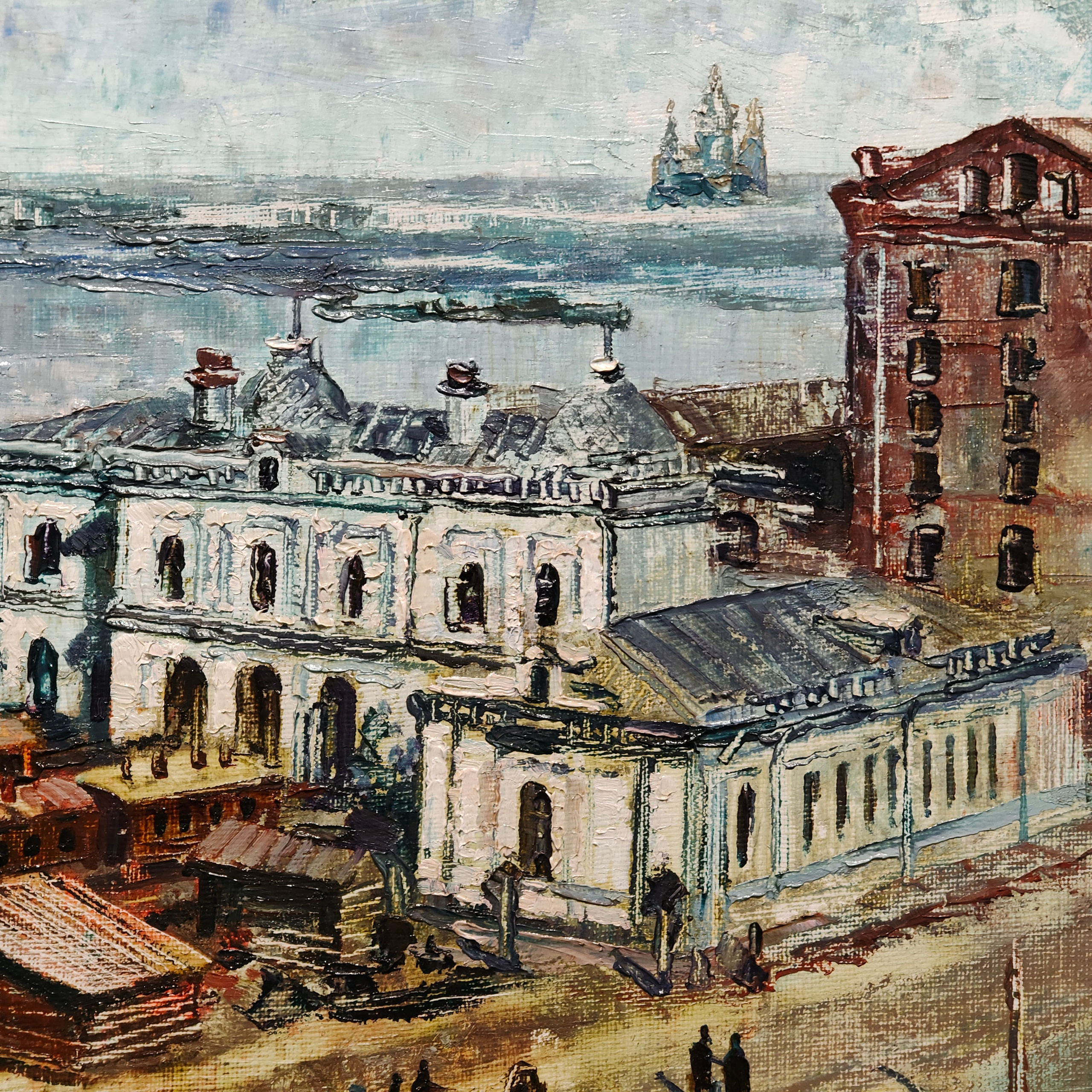 «Ромодановский вокзал». Художник Марина Новосельская