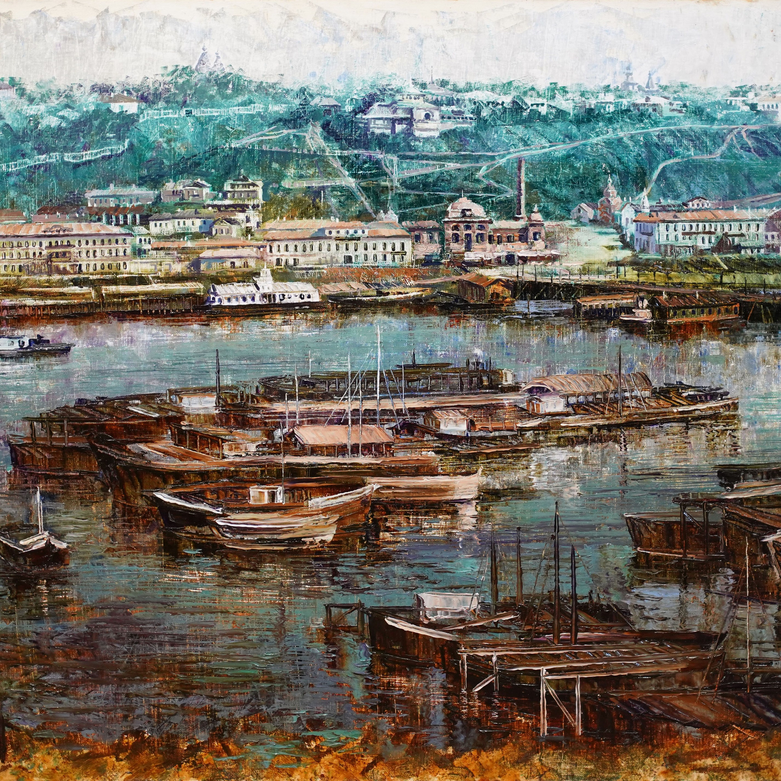 «Царственно поставленный город город». Художник Марина Новосельская