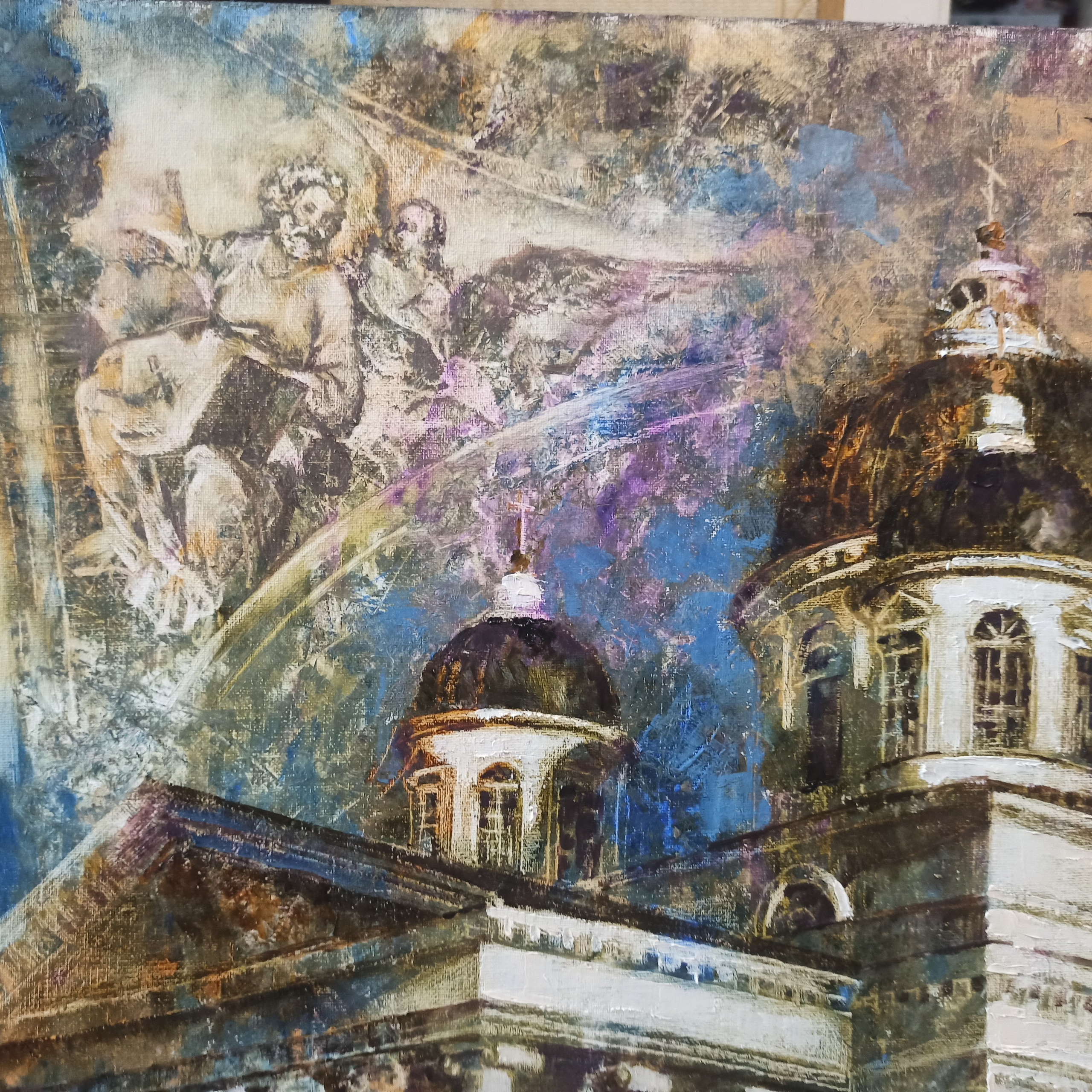 «Воскресенский собор. г. Арзамас». Художник Марина Новосельская