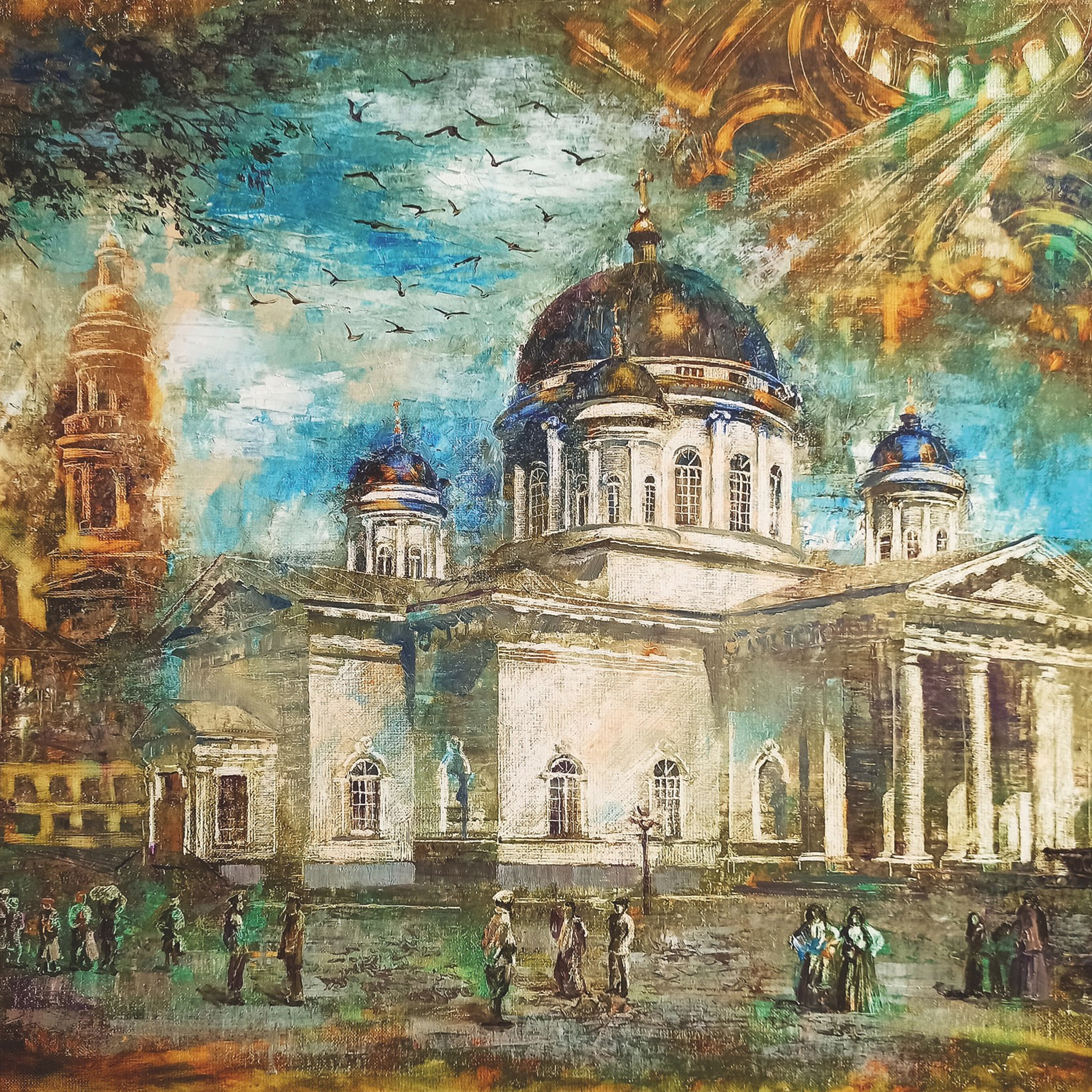 «Староярмарочный собор». Нижний Новгород. Художник Марина Новосельская