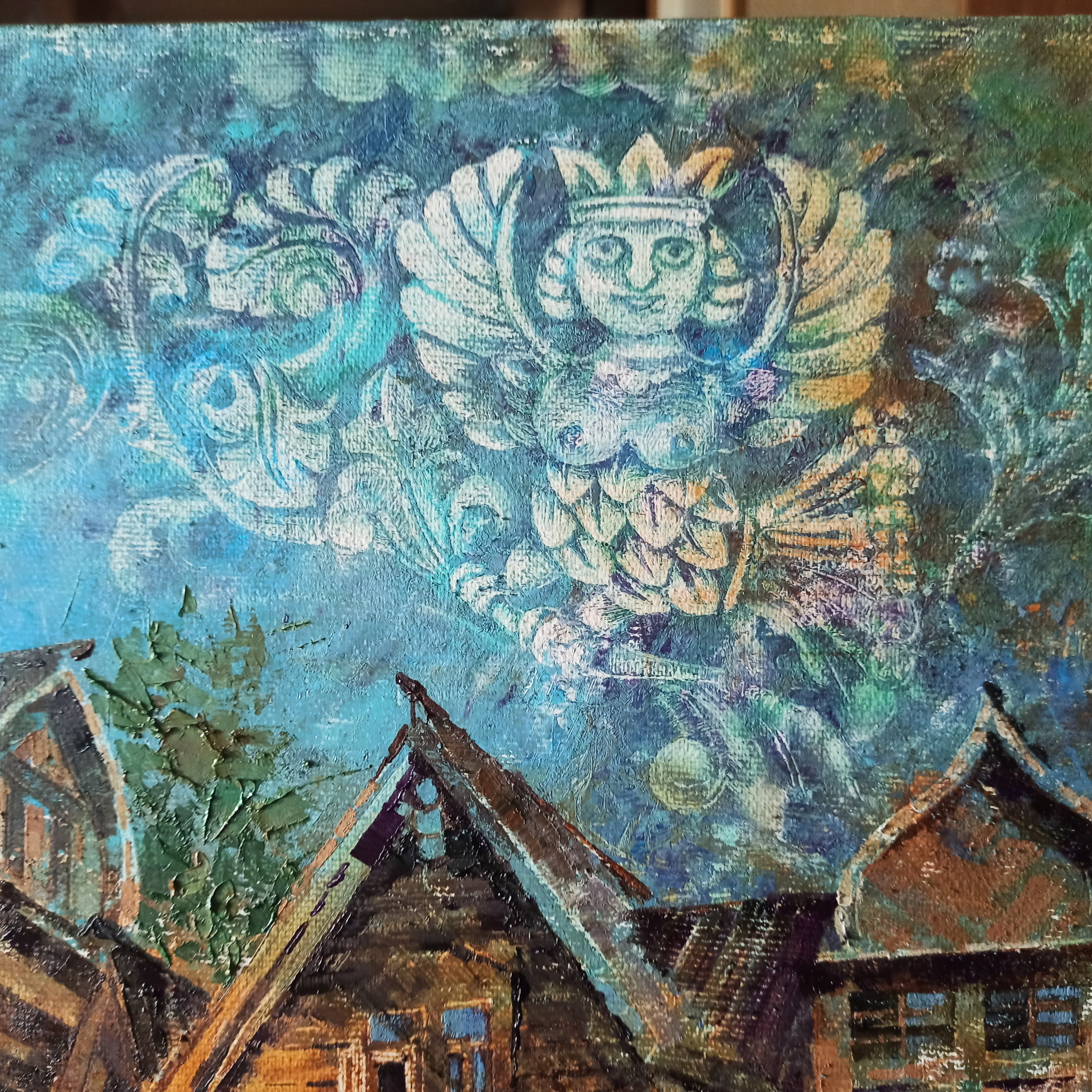 «Город мастеров. Городец». Художник Марина Новосельская