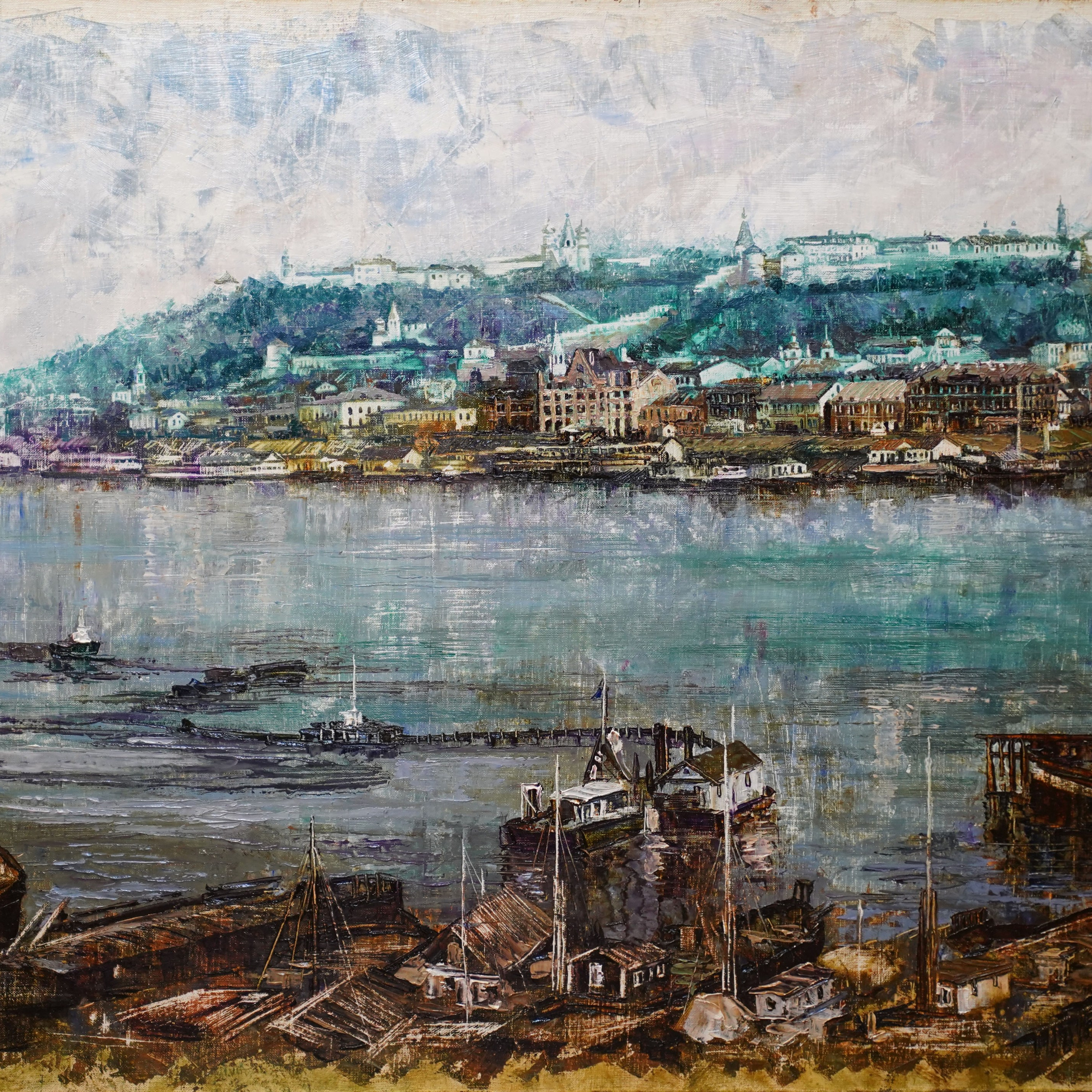 «Царственно поставленный город город». Художник Марина Новосельская