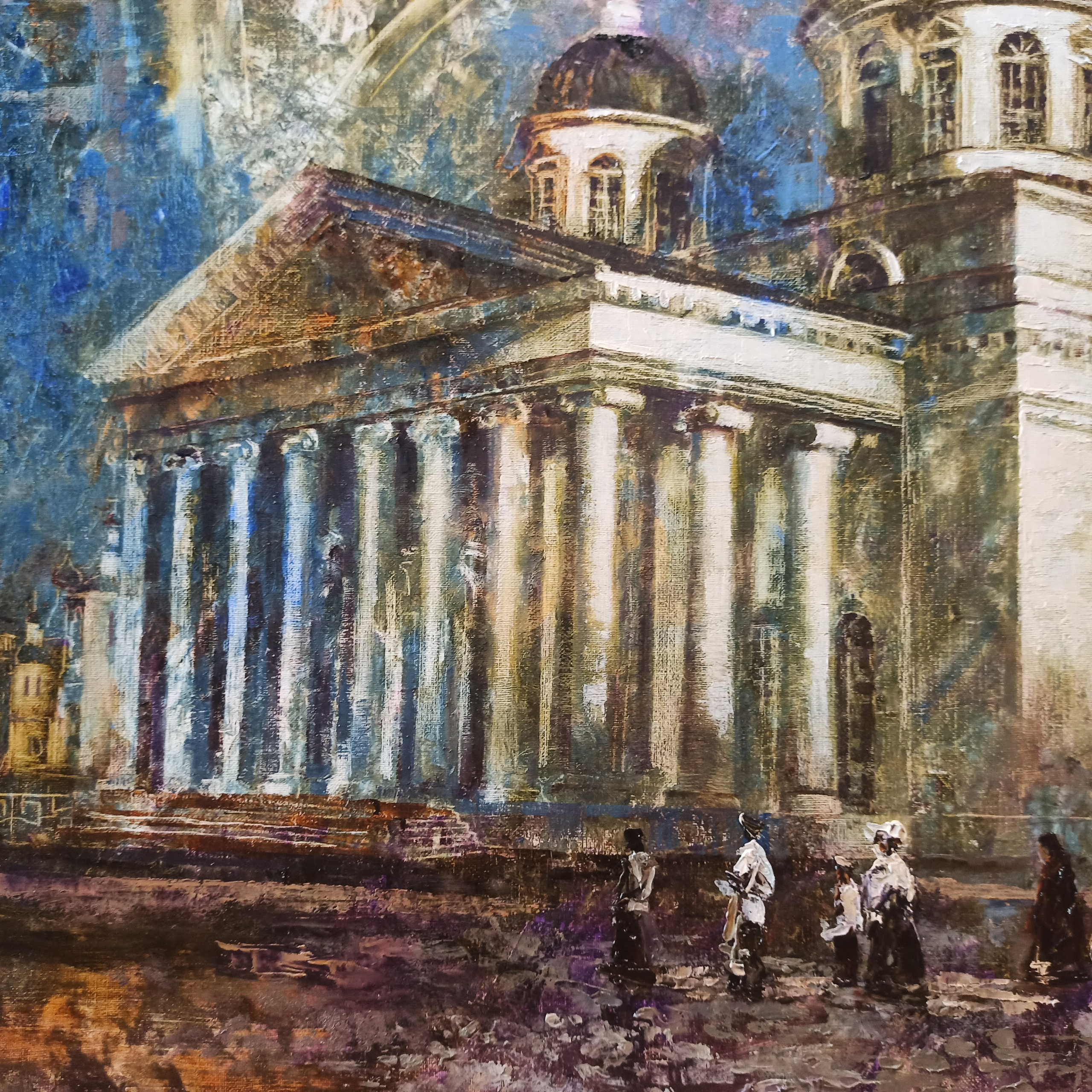 «Воскресенский собор. г. Арзамас». Художник Марина Новосельская