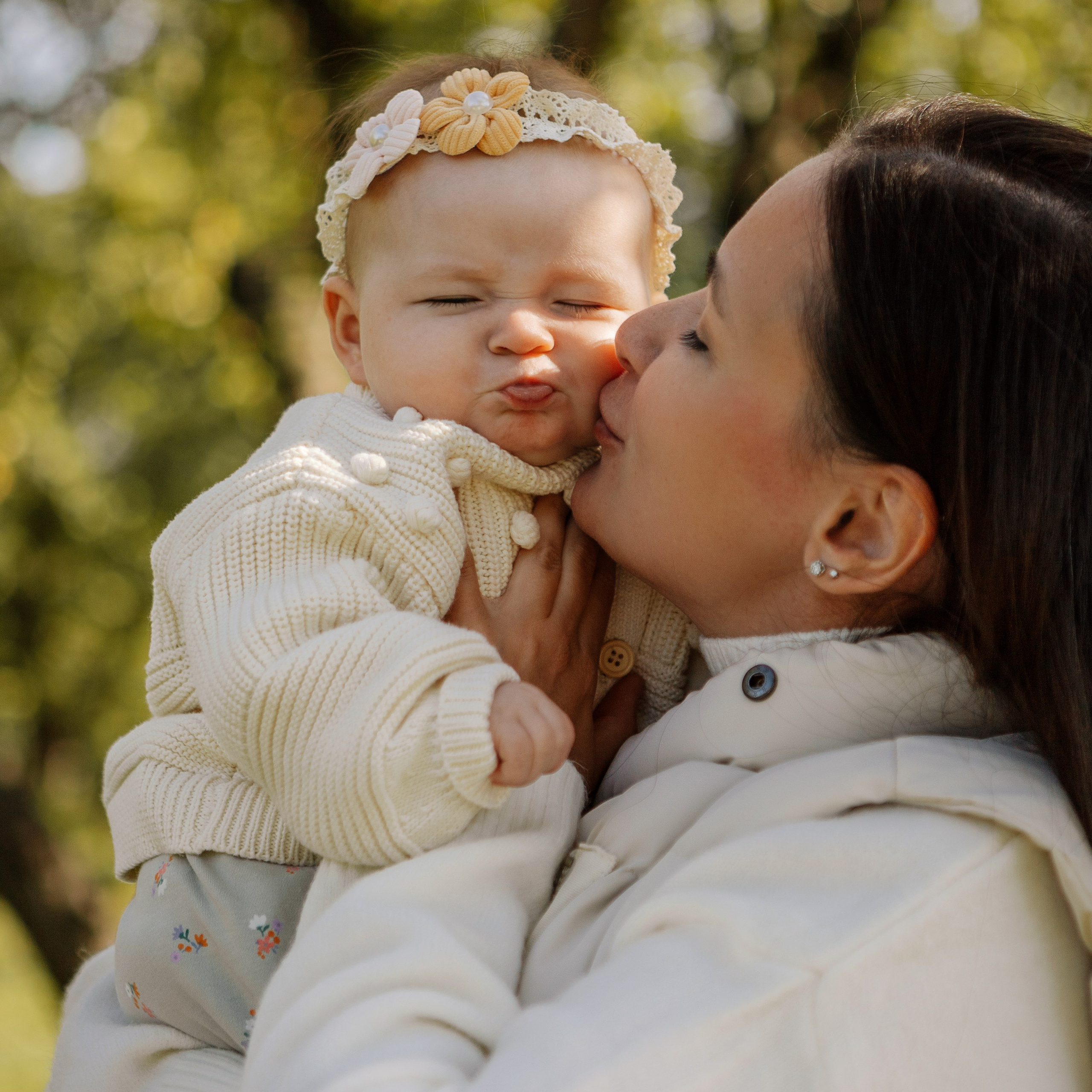 Лилия и малышка Лия