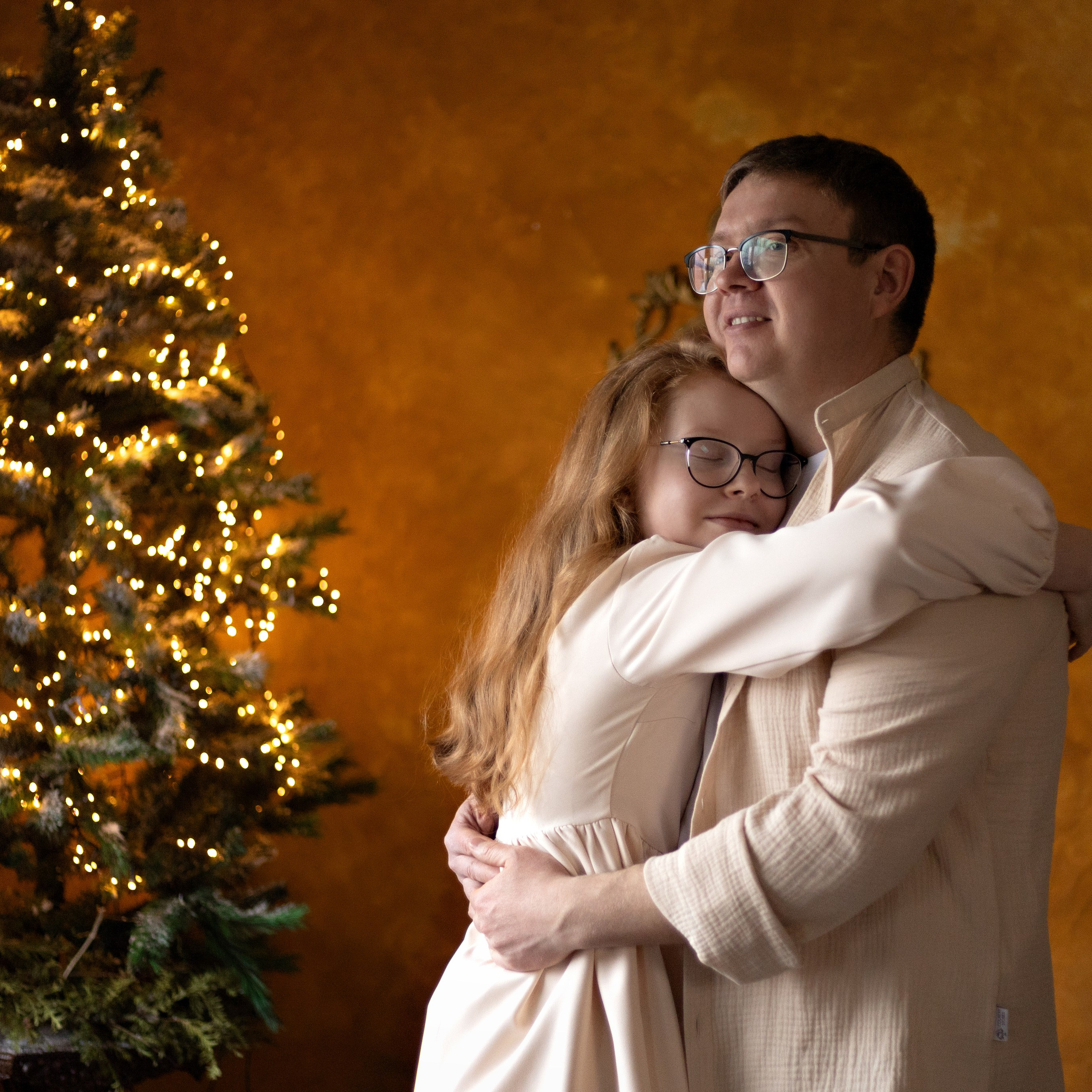 Папа и дочка