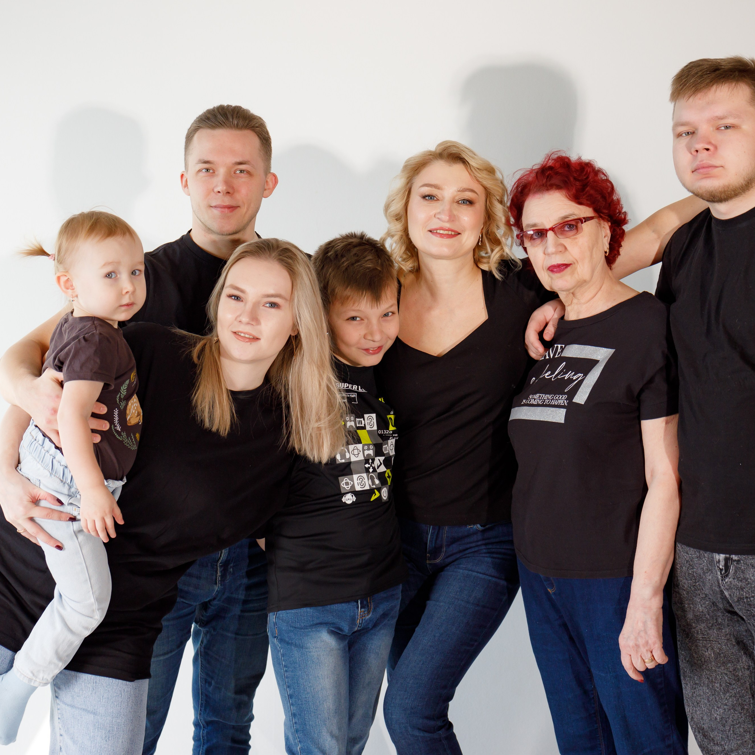 Таня и семья