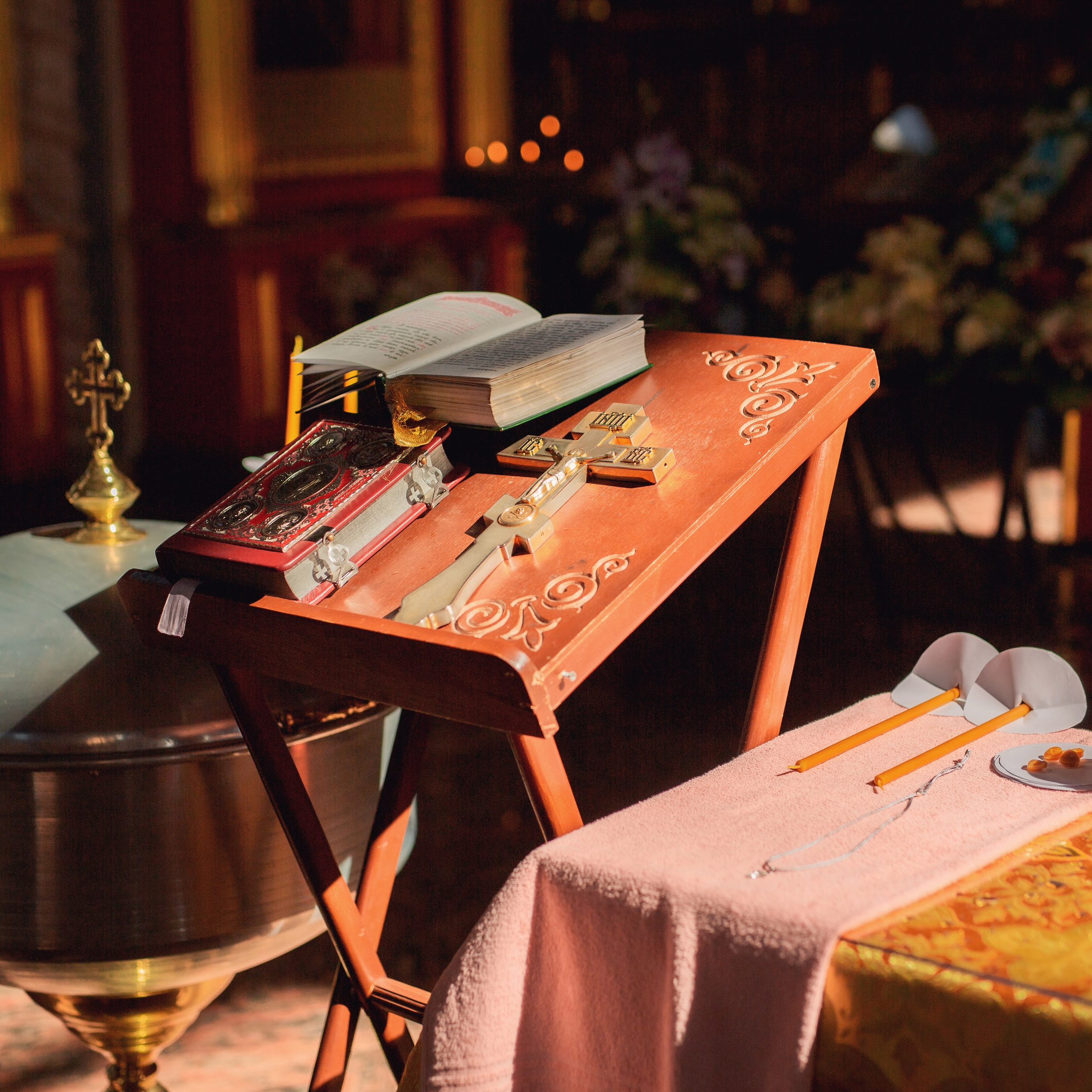 Крещение в храме Св. князя Георгия Всеволодовича