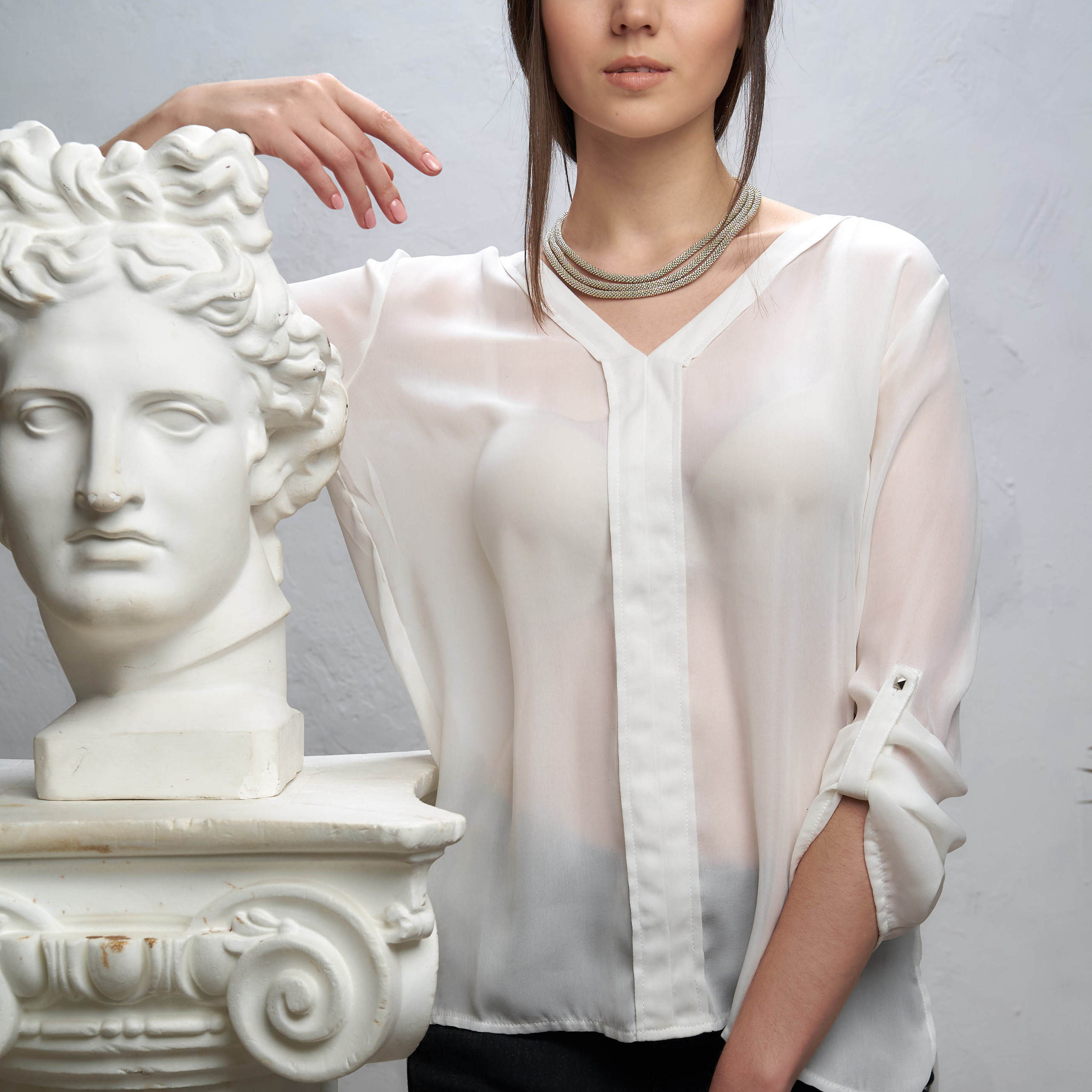 Portrait photo shoot by photographer Max Matvich. Max Matvich and Victoria Basova are professionals in their field