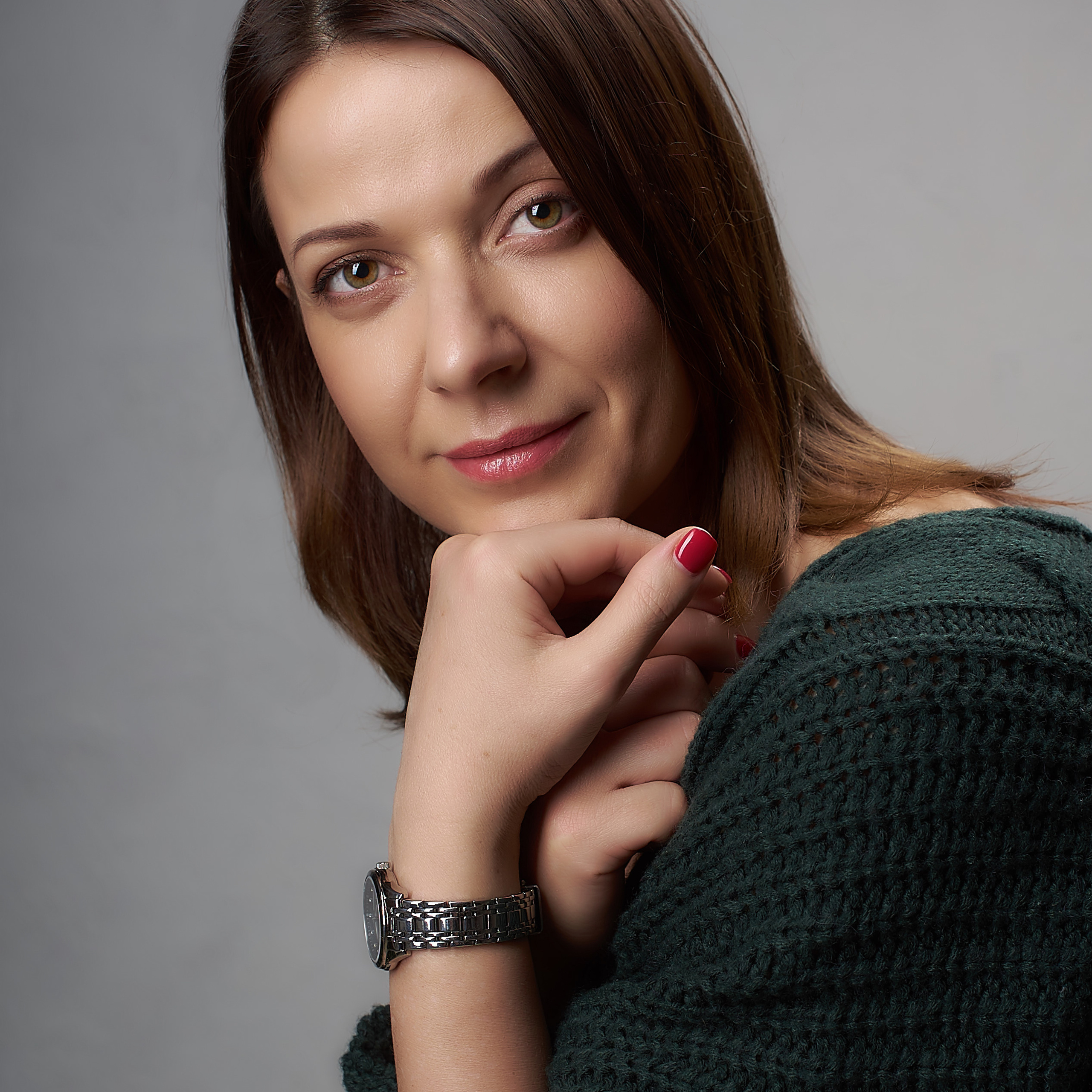 Portrait photo shoot by photographer Max Matvich. Max Matvich and Victoria Basova are professionals in their field